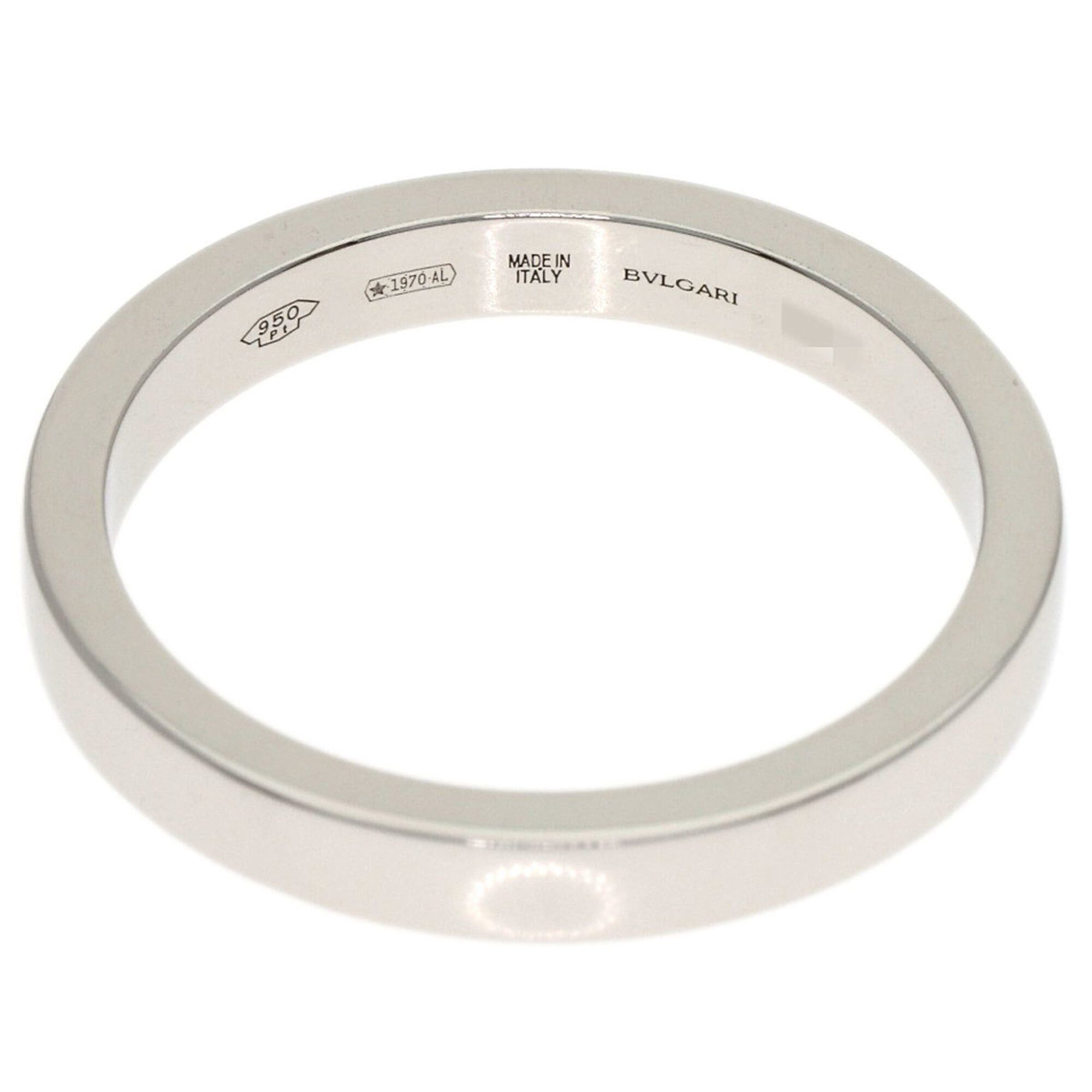 Bvlgari Bulgari Wedding Ring, Platinum PT950, Women's BVLGARI Size ONE SIZE - 4 Thumbnail