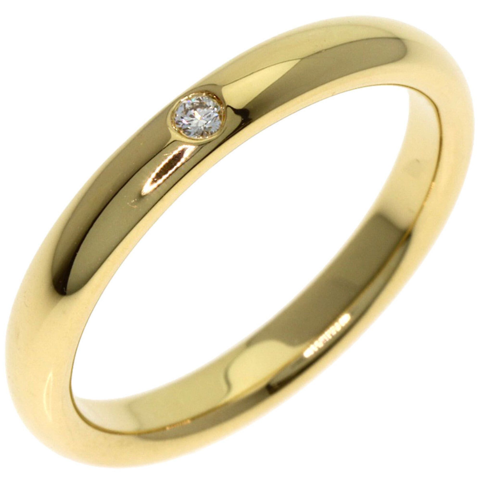 Tiffany & Co. Tiffany & Co. Stacking Band 1P Diamond Ring, 18K Yellow Gold, Women's. Size ONE SIZE - 2 Thumbnail