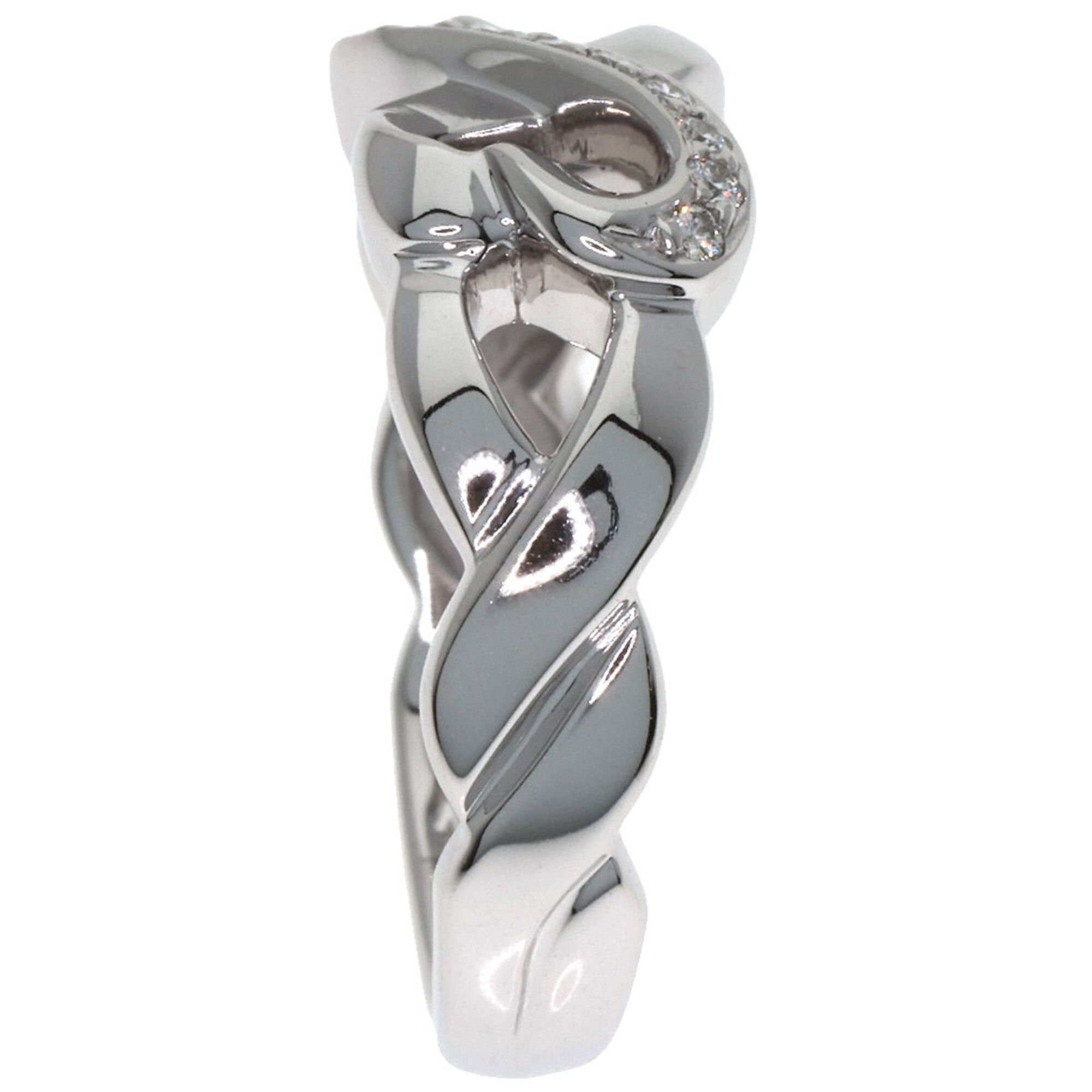 Tiffany & Co. Tiffany & Co. Double Loving Heart Diamond Ring, 18K White Gold, Women's. Size ONE SIZE - 3 Thumbnail