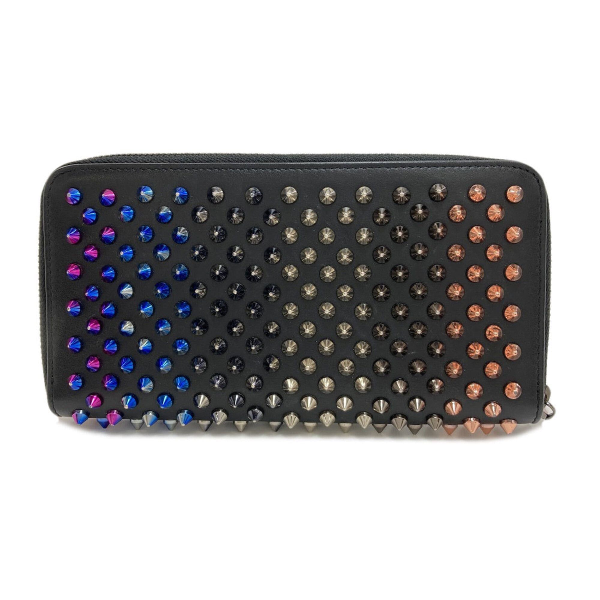 Christian Louboutin Christian Louboutin Panettone Studded Leather Long Wallet for Women Size ONE SIZE - 2 Thumbnail