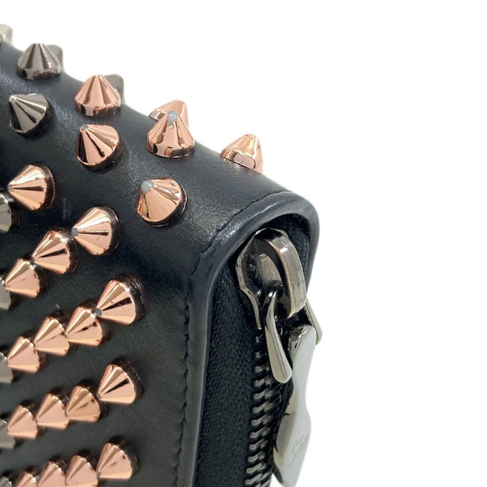 Christian Louboutin Christian Louboutin Panettone Studded Leather Long Wallet for Women Size ONE SIZE - 19 Thumbnail