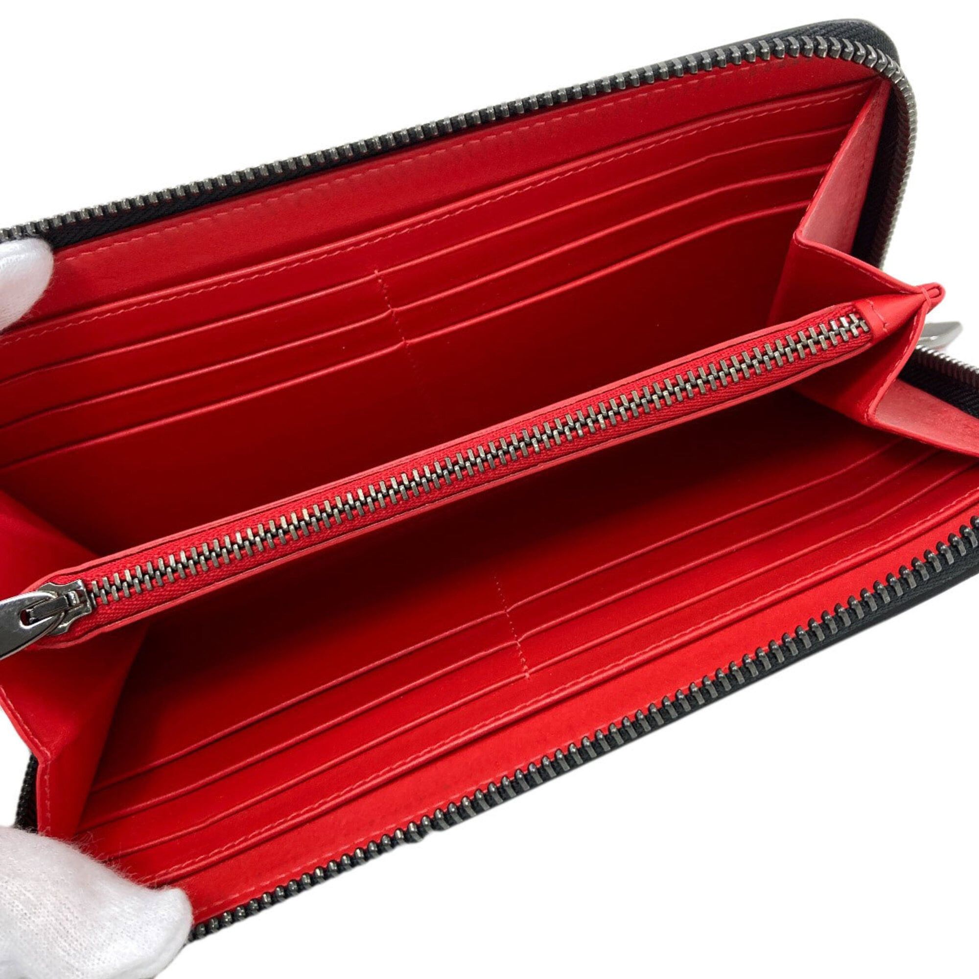 Christian Louboutin Christian Louboutin Panettone Studded Leather Long Wallet for Women Size ONE SIZE - 4 Thumbnail