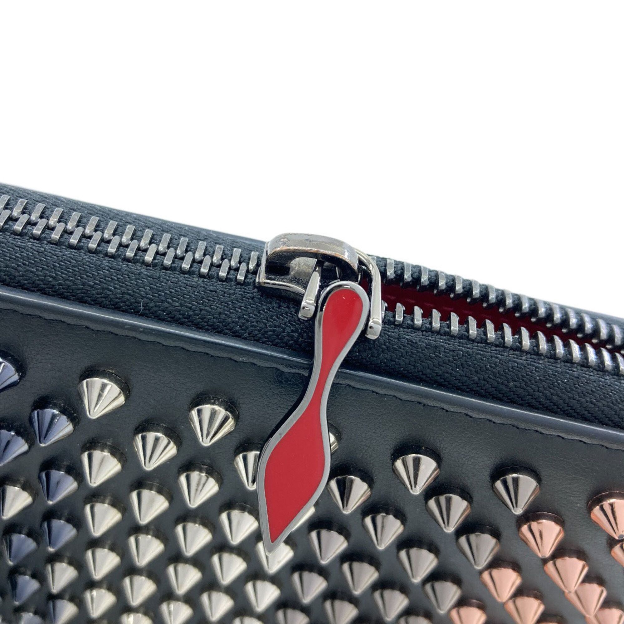 Christian Louboutin Christian Louboutin Panettone Studded Leather Long Wallet for Women Size ONE SIZE - 16 Thumbnail