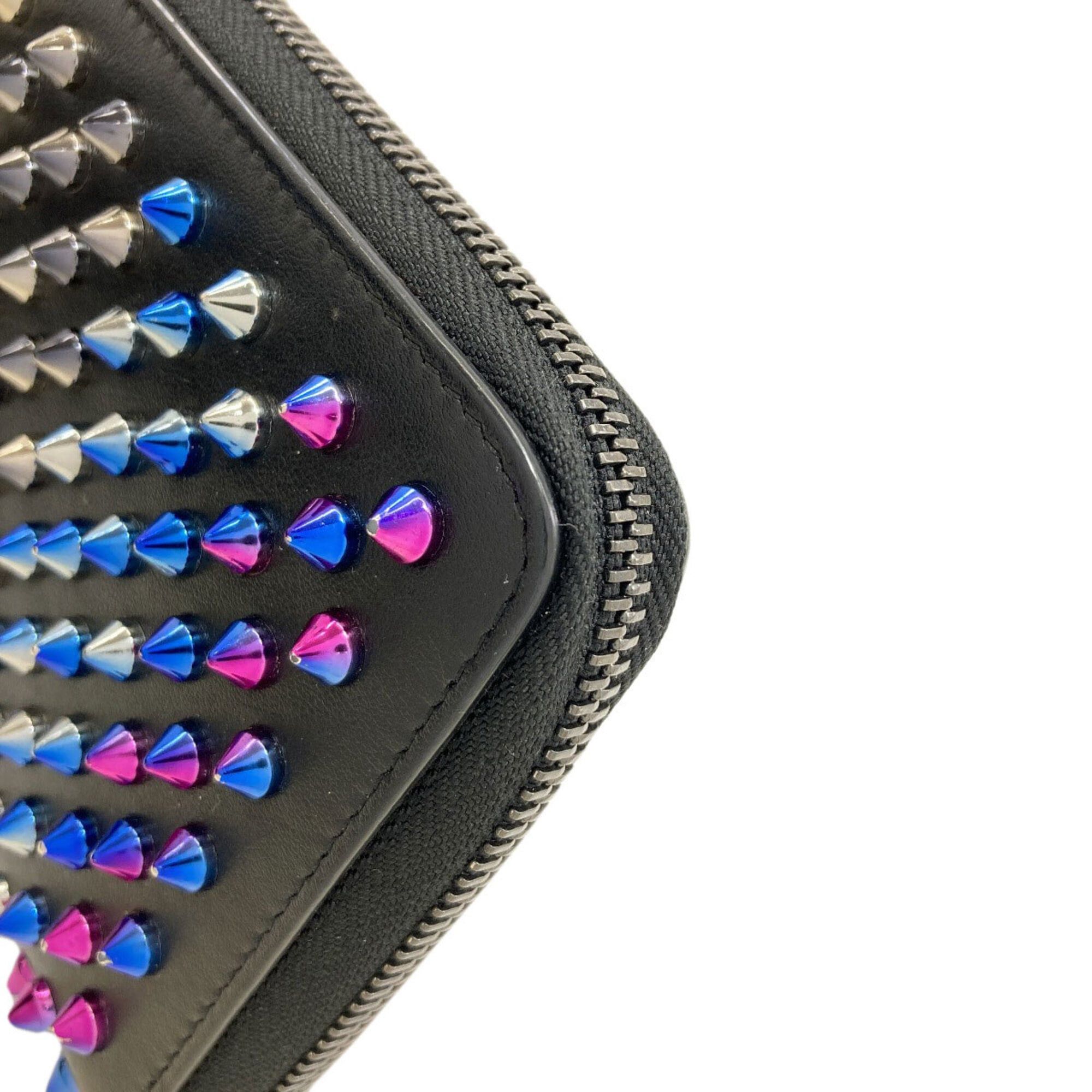 Christian Louboutin Christian Louboutin Panettone Studded Leather Long Wallet for Women Size ONE SIZE - 17 Thumbnail