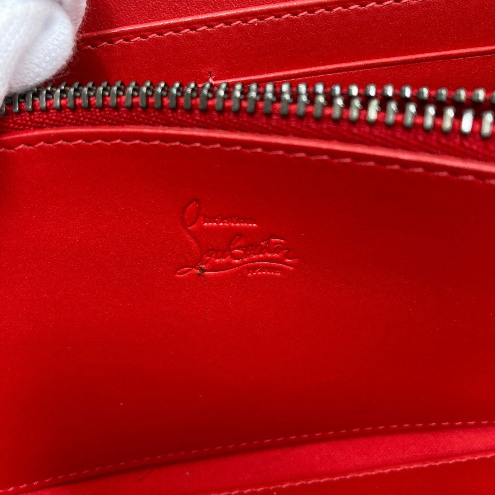 Christian Louboutin Christian Louboutin Panettone Studded Leather Long Wallet for Women Size ONE SIZE - 6 Thumbnail