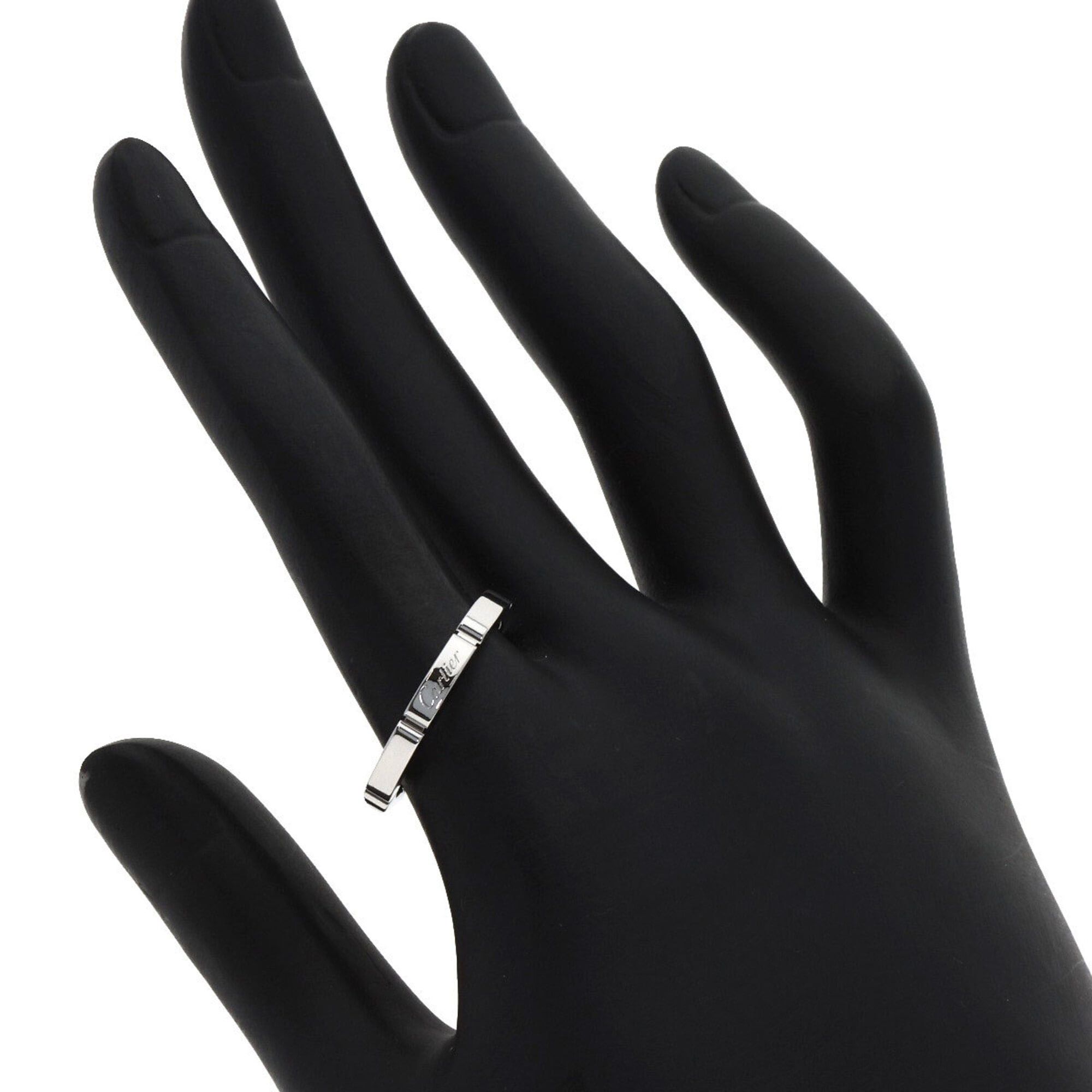 Cartier Cartier Maillon Panthère #57 Ring, 18K White Gold, Women's, CARTIER Size ONE SIZE - 5 Thumbnail