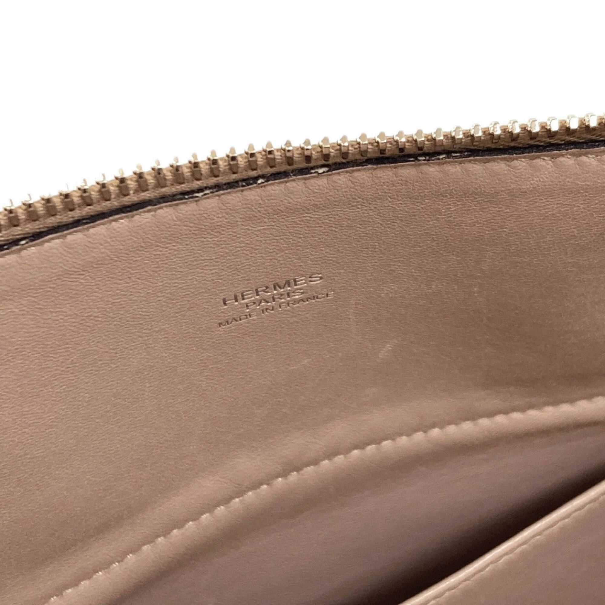 Hermes Hermes Bolide 31 Tourterelle Silver Hardware Handbag Taurillon Clemence Leather Women's HERMES Size ONE SIZE - 9 Thumbnail