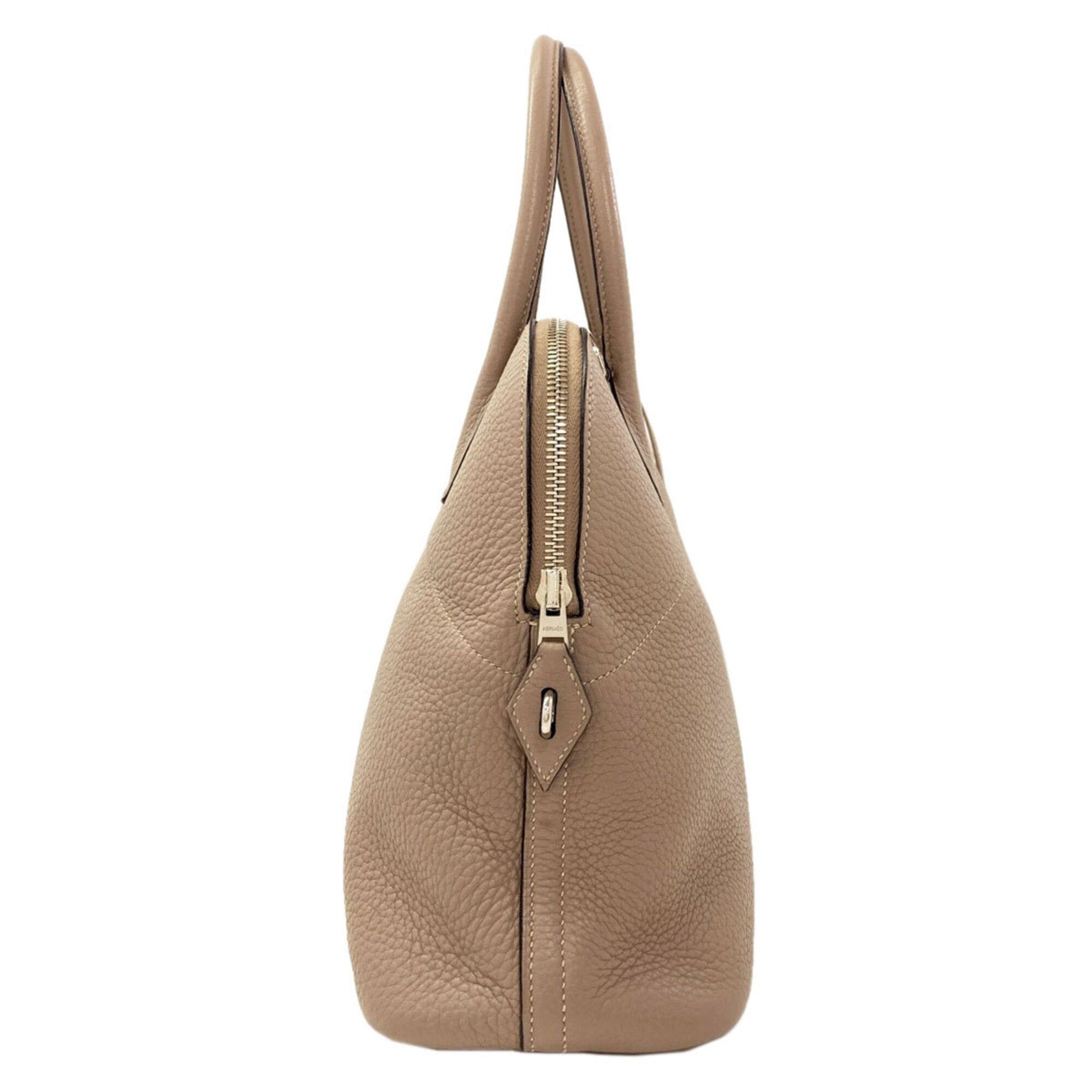 Hermes Hermes Bolide 31 Tourterelle Silver Hardware Handbag Taurillon Clemence Leather Women's HERMES Size ONE SIZE - 3 Thumbnail