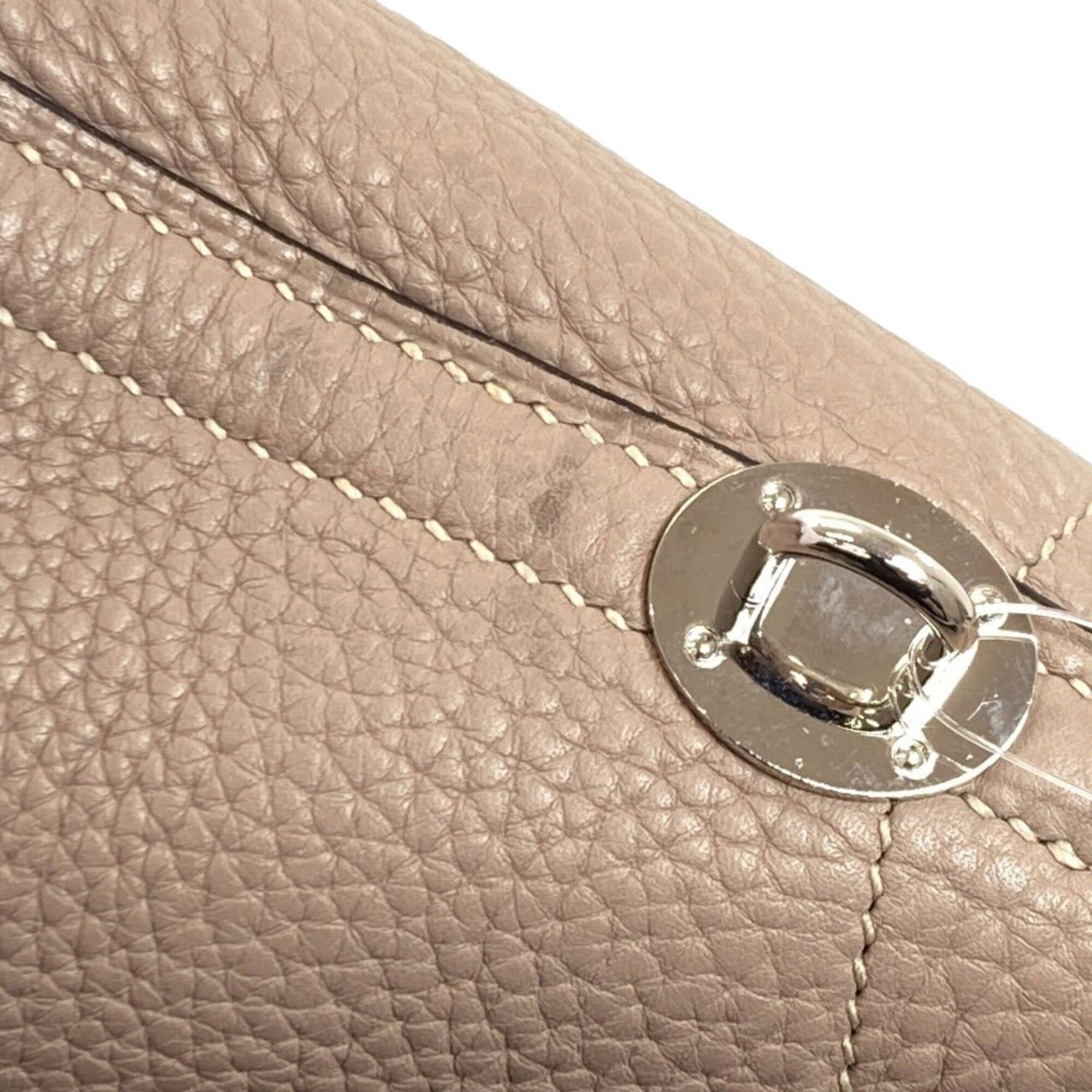 Hermes Hermes Bolide 31 Tourterelle Silver Hardware Handbag Taurillon Clemence Leather Women's HERMES Size ONE SIZE - 22 Thumbnail