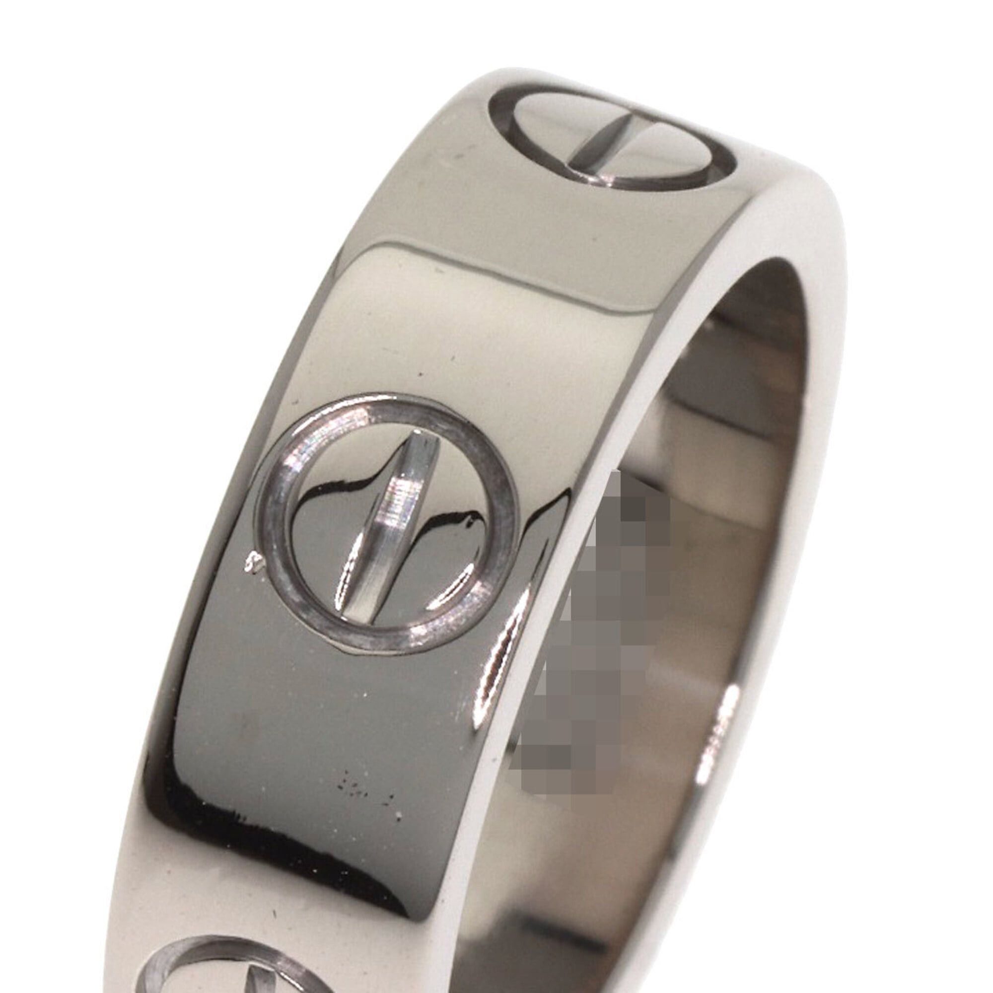 Cartier Cartier Love Ring #48, 18K White Gold, Women's Ring, CARTIER Size ONE SIZE - 8 Thumbnail
