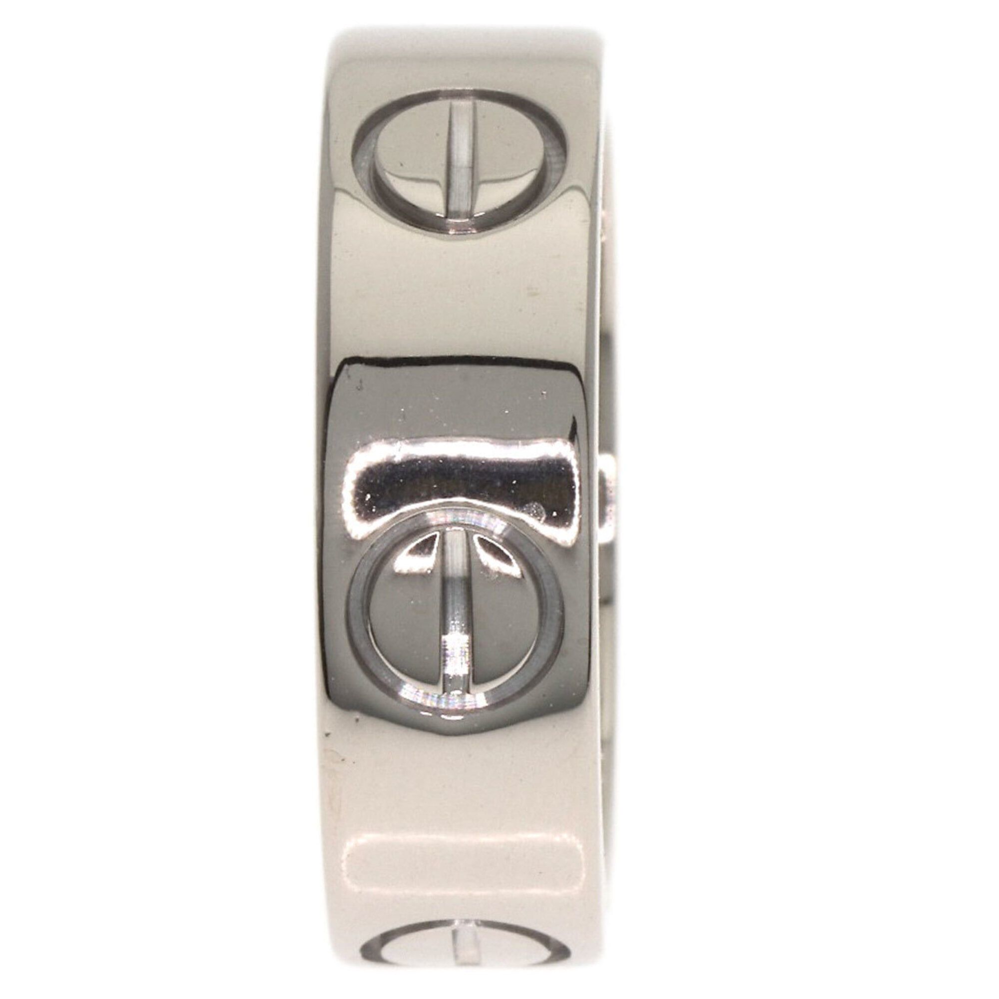 Cartier Cartier Love Ring #48, 18K White Gold, Women's Ring, CARTIER Size ONE SIZE - 7 Thumbnail
