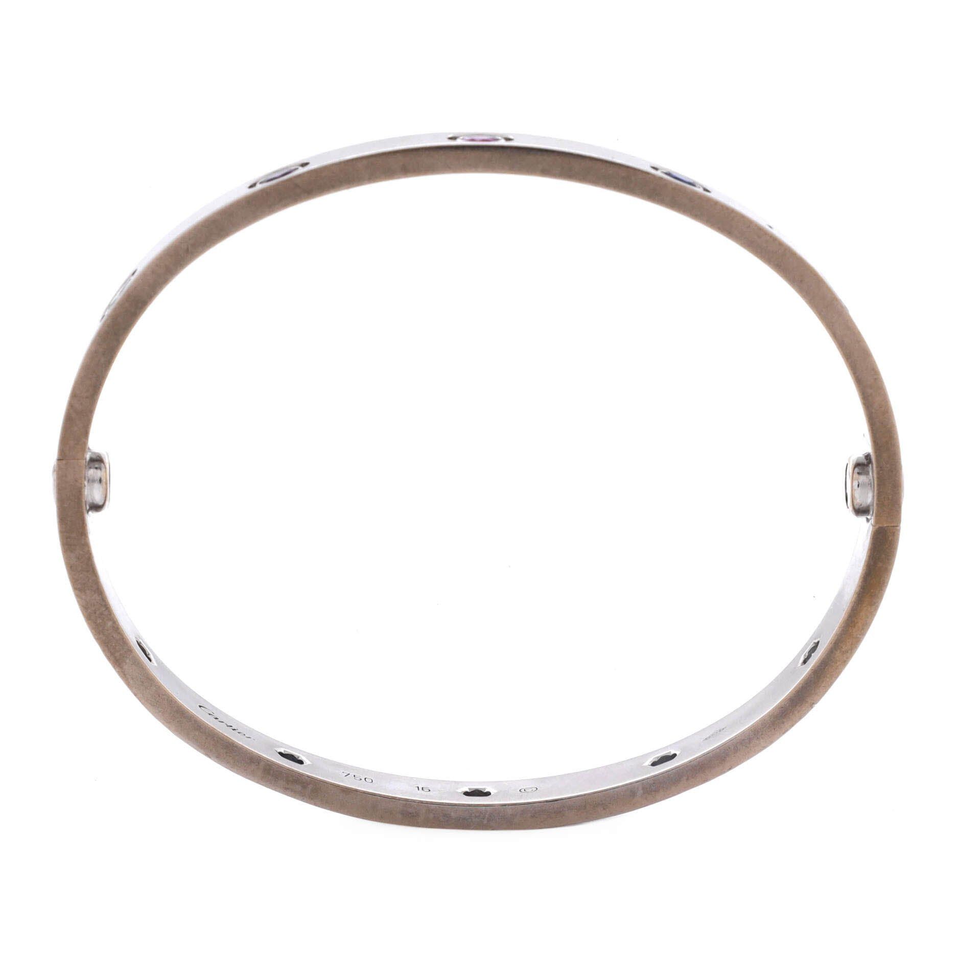 Cartier Love 10 Stone Bracelet Size ONE SIZE - 3 Thumbnail