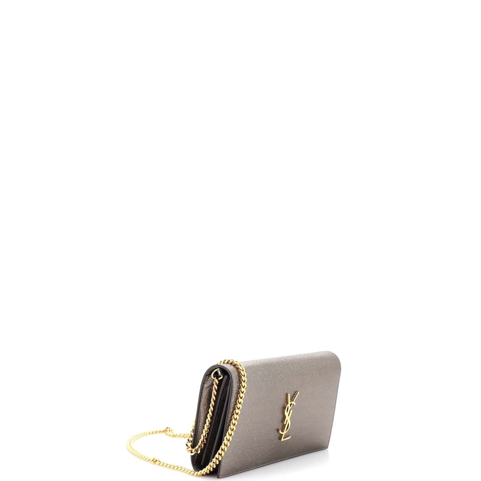 Saint Laurent Paris Classic Monogram Wallet on Chain Size ONE SIZE - 2 Thumbnail