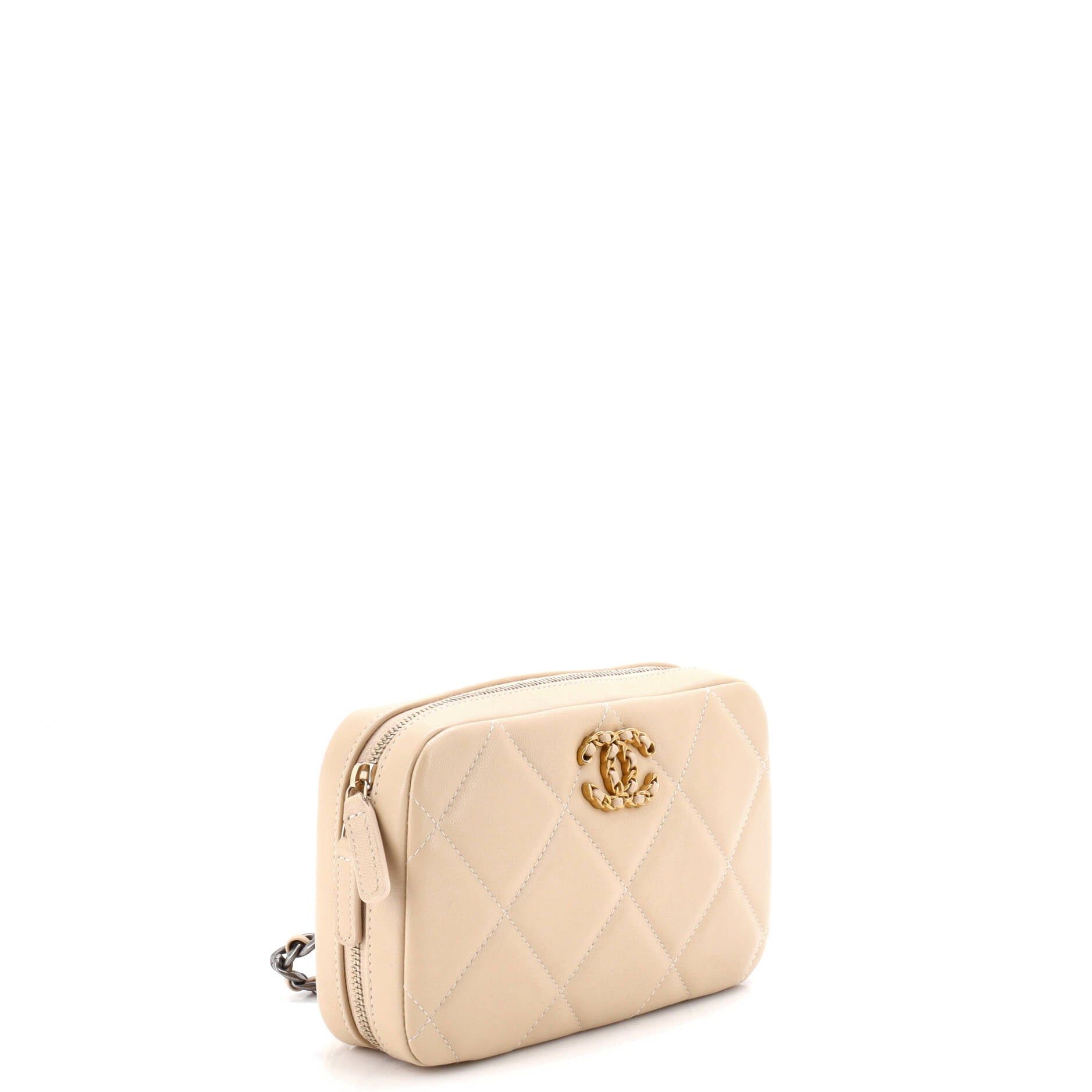 Chanel 19 Zipped Phone Holder Crossbody Bag Size ONE SIZE - 3 Thumbnail