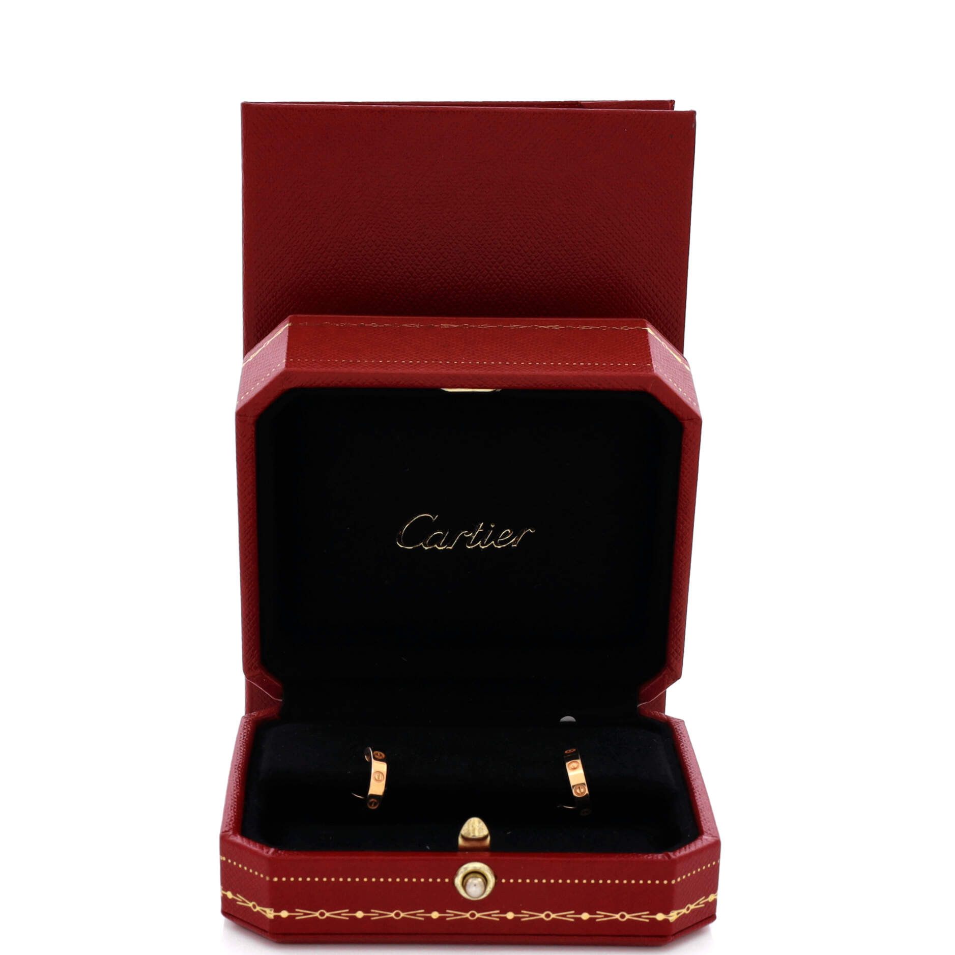 Cartier Love Hoop Earrings Size ONE SIZE - 2 Thumbnail