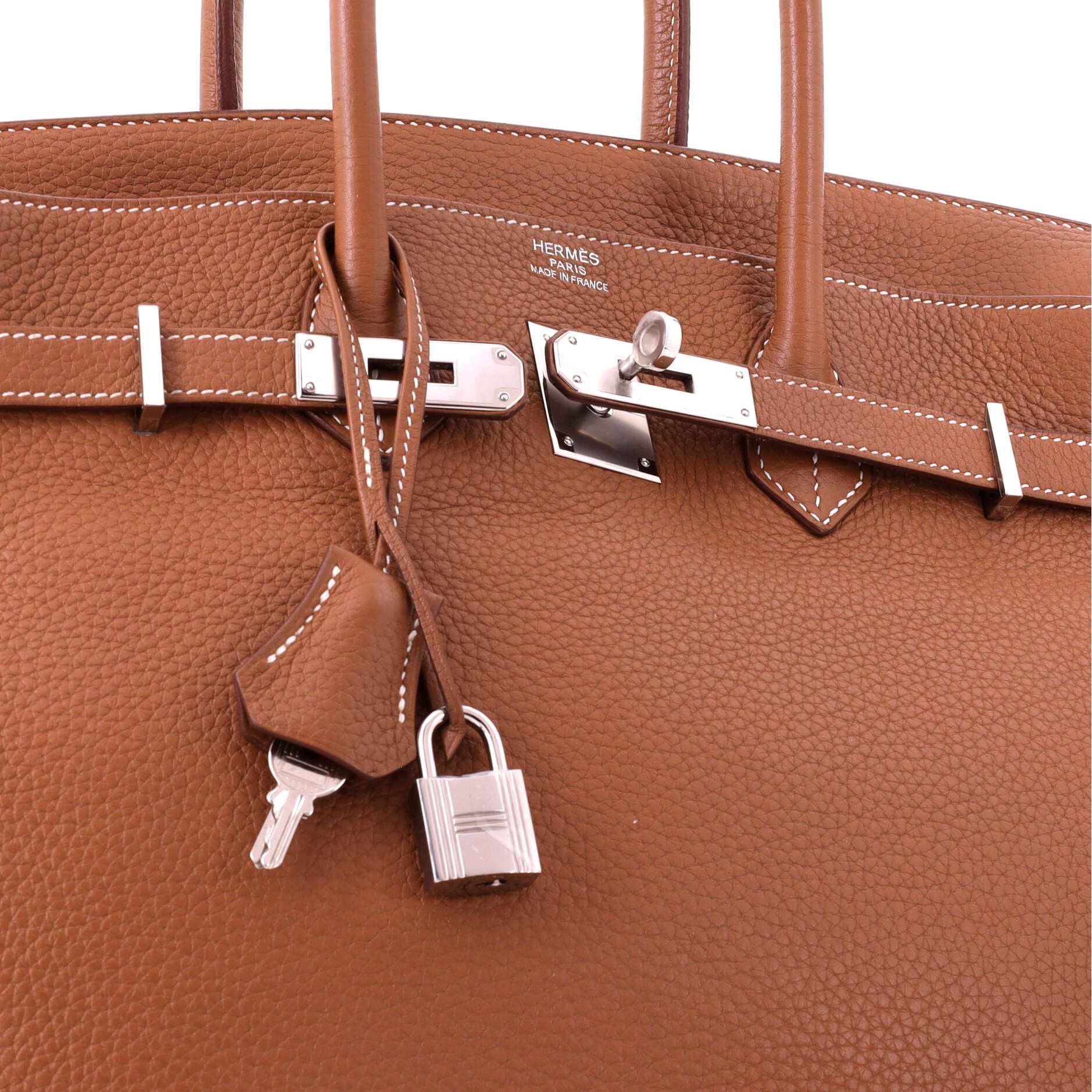 Hermes Birkin Handbag Size ONE SIZE - 7 Thumbnail