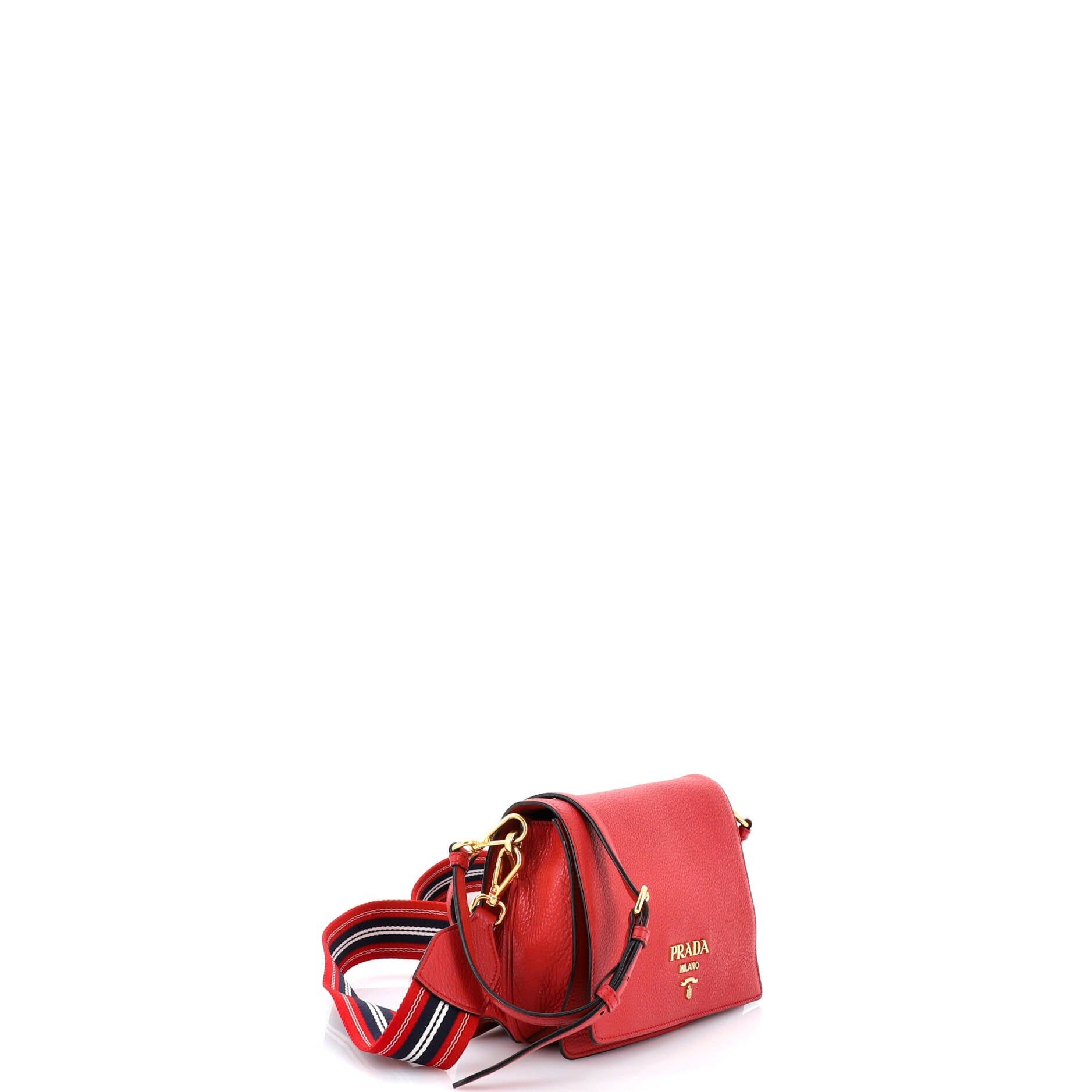 Prada Dual Strap Flap Crossbody Bag Size ONE SIZE - 2 Thumbnail