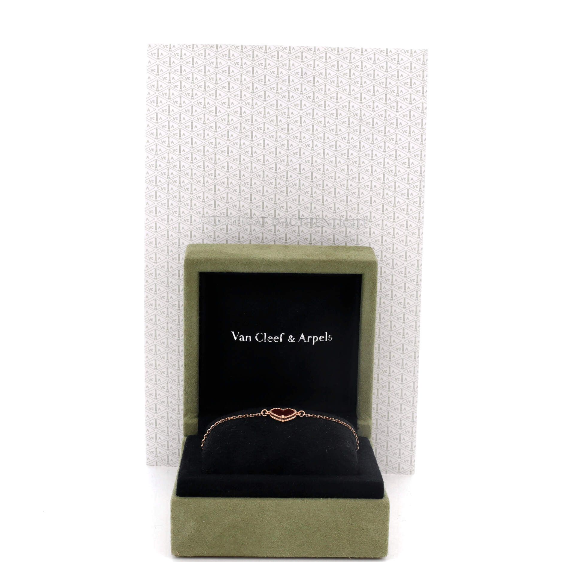 Van Cleef & Arpels Sweet Alhambra Heart Bracelet Size ONE SIZE - 2 Thumbnail