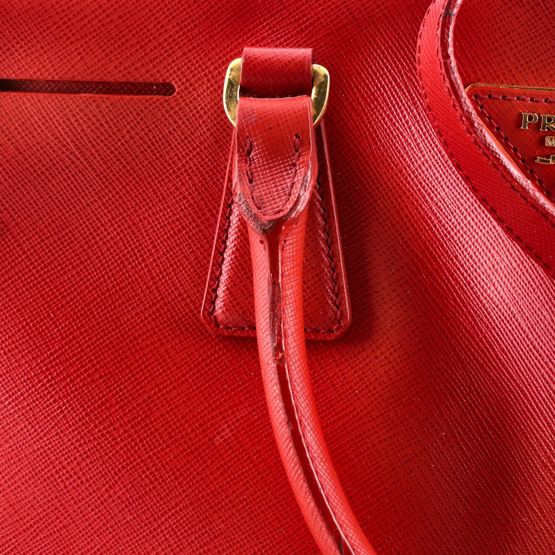 Prada Double Zip Lux Tote Size ONE SIZE - 6 Thumbnail