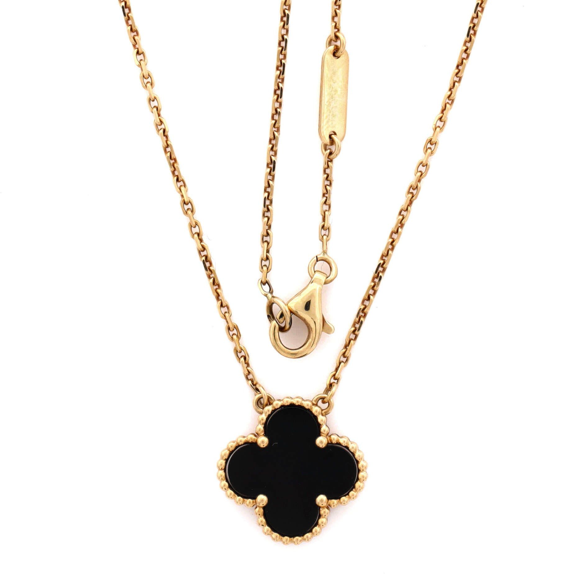 Van Cleef & Arpels Vintage Alhambra Pendant Necklace Size ONE SIZE - 2 Thumbnail