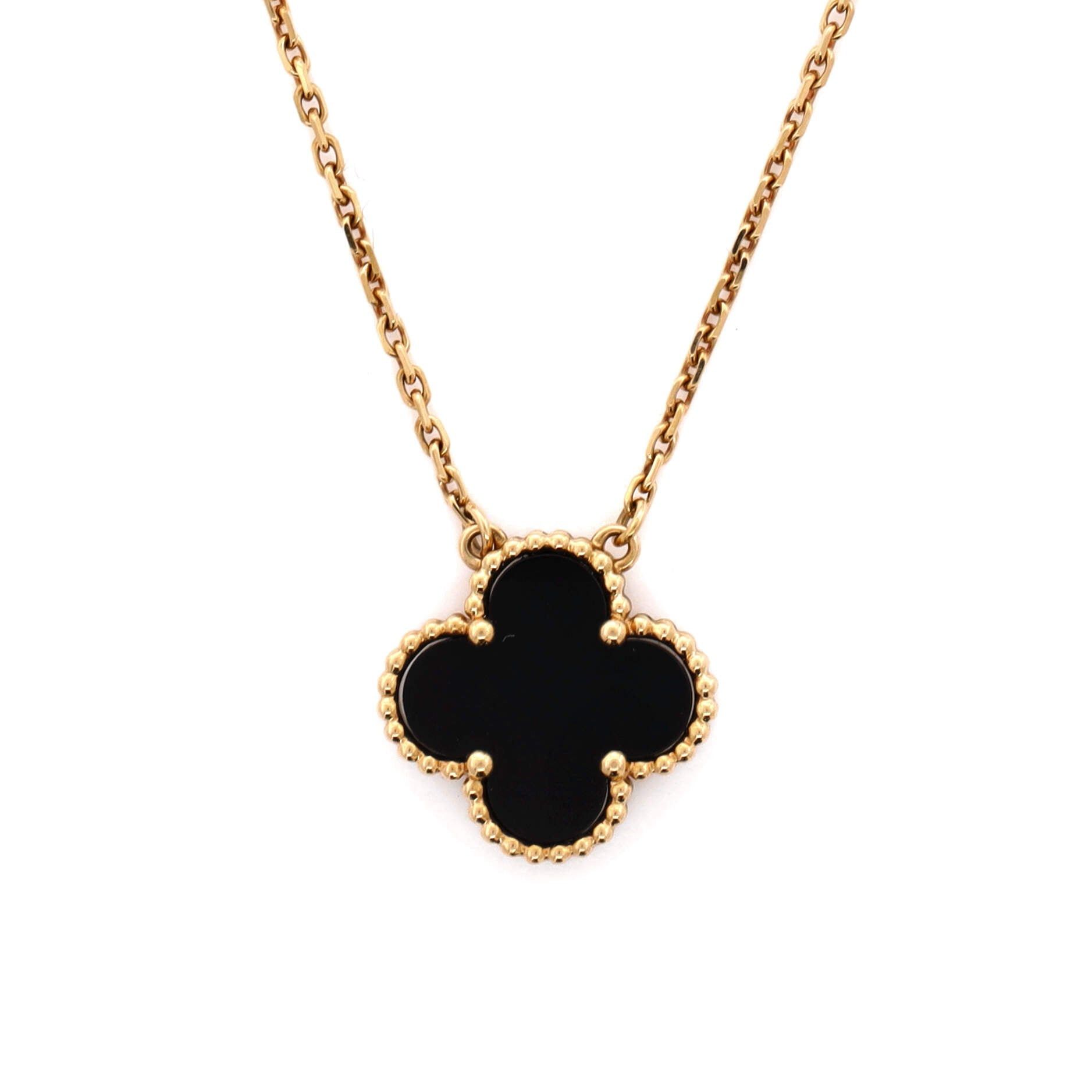 Van Cleef & Arpels Vintage Alhambra Pendant Necklace Size ONE SIZE - 3 Thumbnail