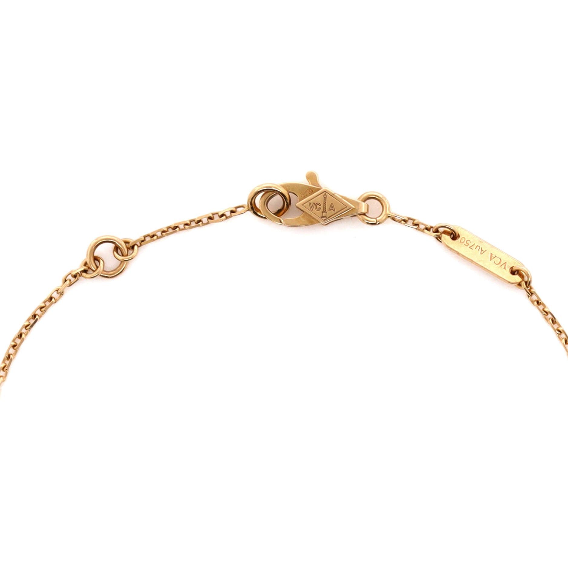 Van Cleef & Arpels Sweet Alhambra Heart Bracelet Size ONE SIZE - 3 Thumbnail