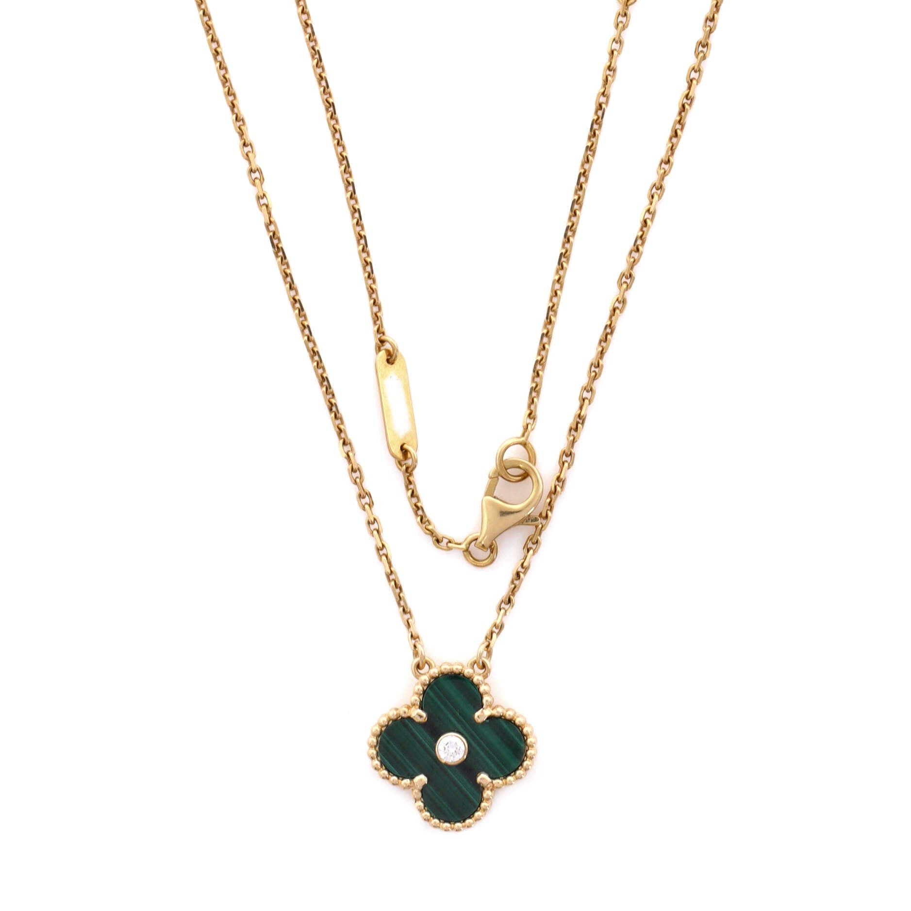 Van Cleef & Arpels Vintage Alhambra Pendant Necklace Size ONE SIZE - 2 Thumbnail