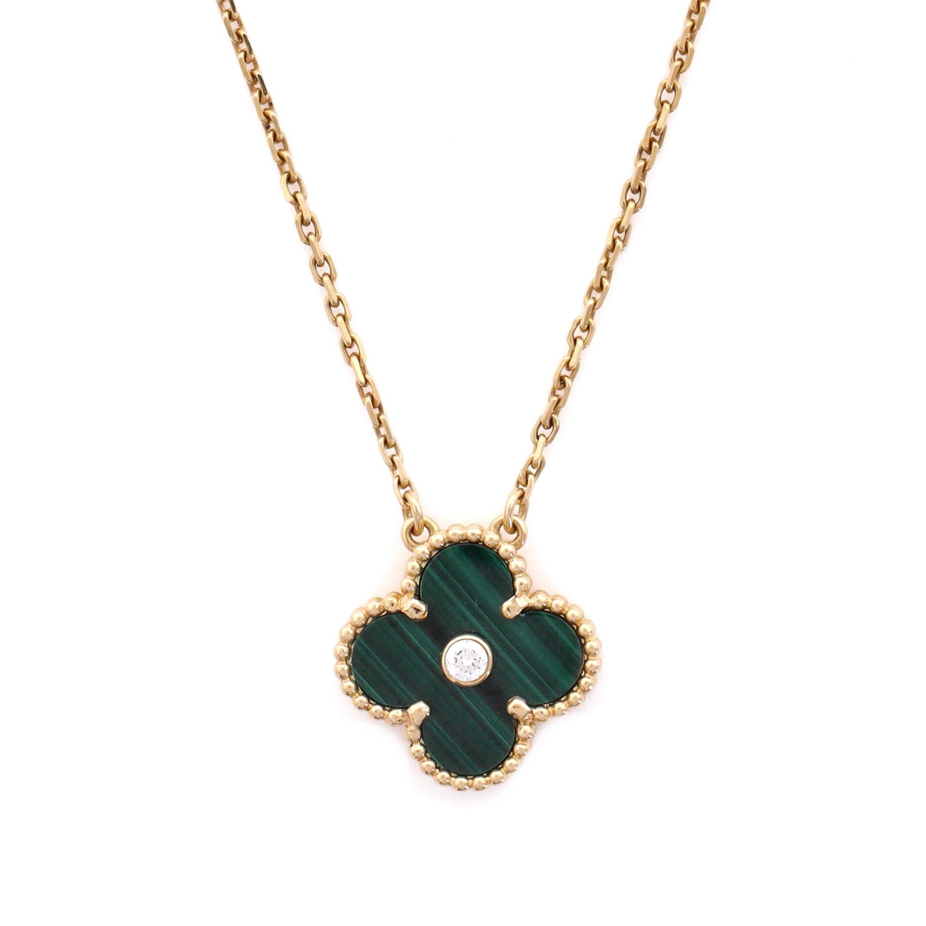 Van Cleef & Arpels Vintage Alhambra Pendant Necklace Size ONE SIZE - 3 Thumbnail
