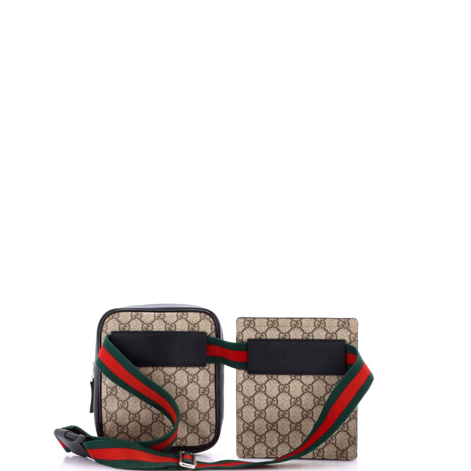 Gucci Double Web Belt Bag Size ONE SIZE - 3 Thumbnail