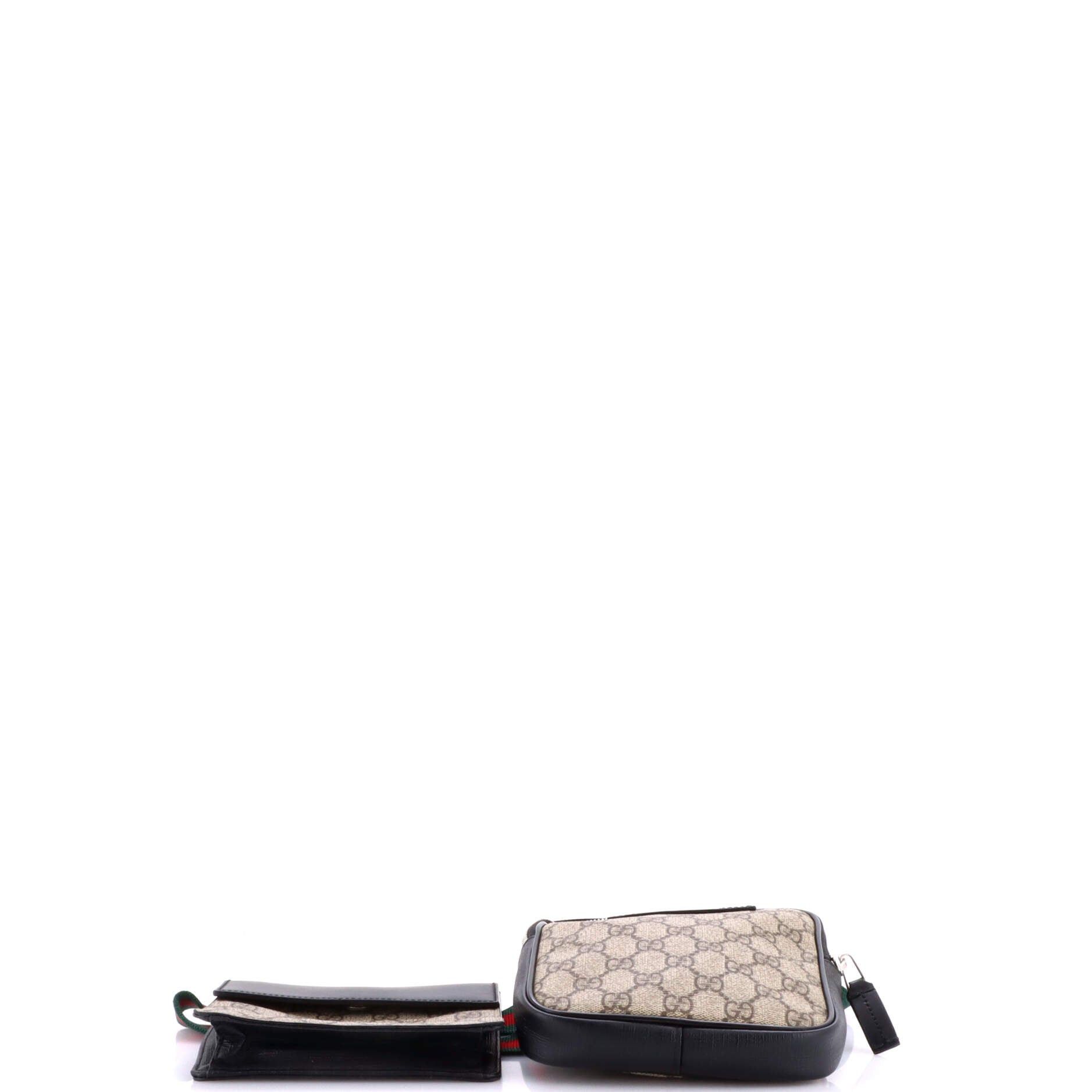Gucci Double Web Belt Bag Size ONE SIZE - 4 Thumbnail