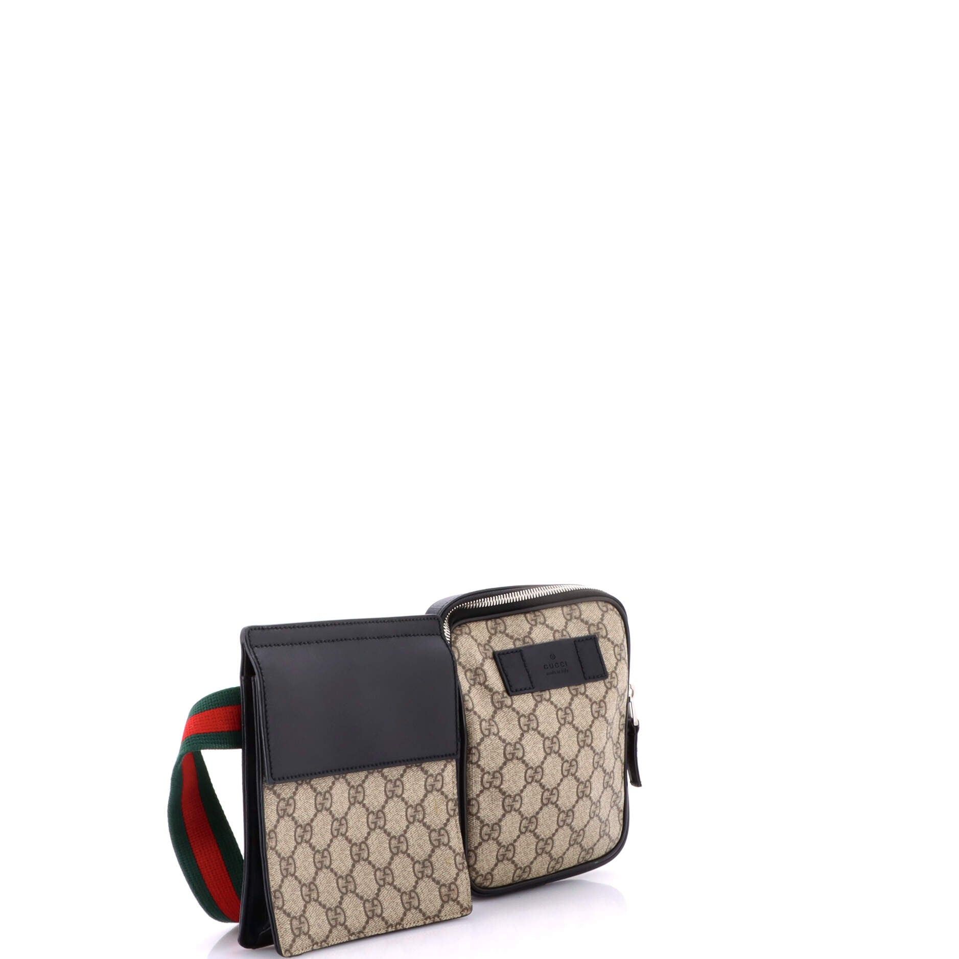 Gucci Double Web Belt Bag Size ONE SIZE - 2 Thumbnail