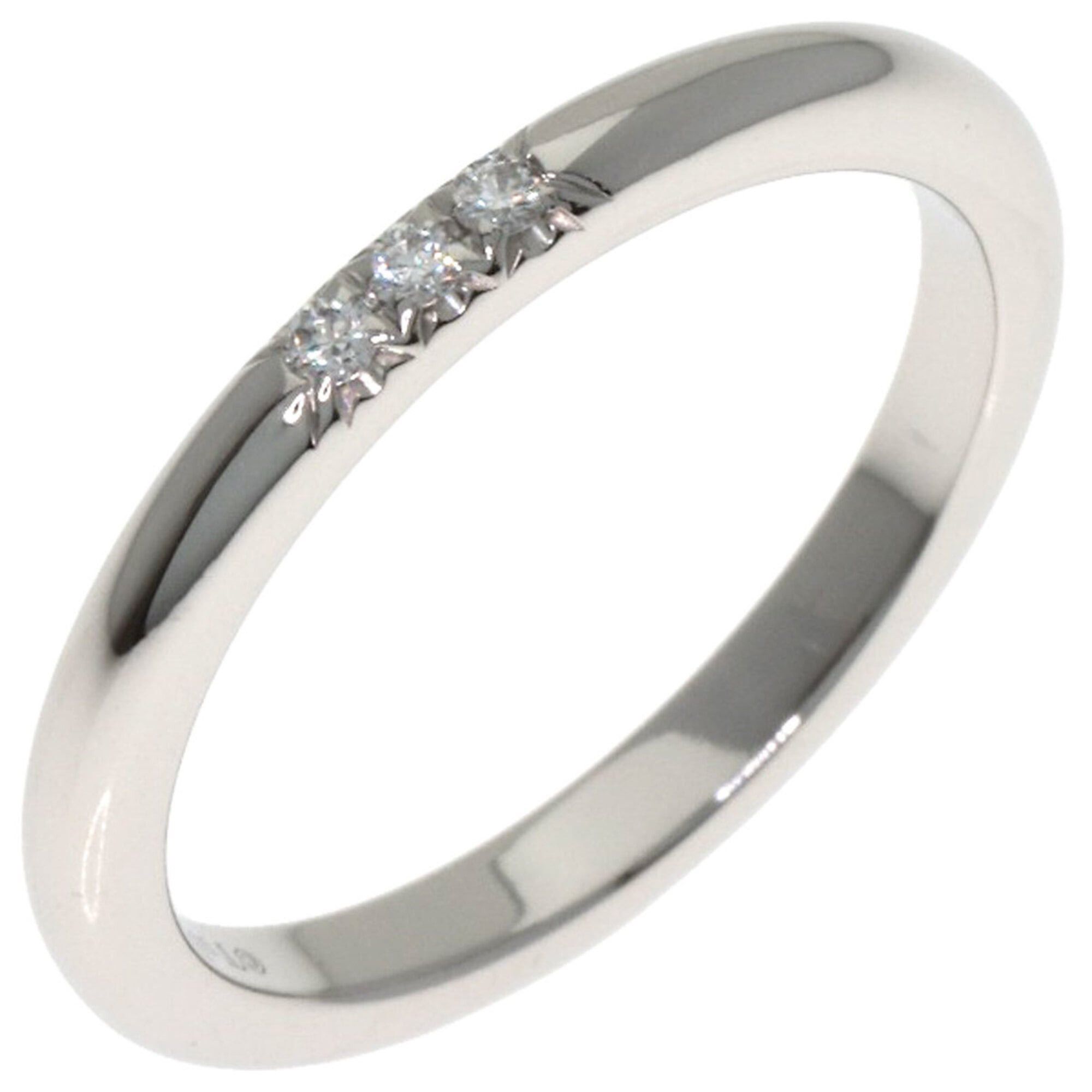 Tiffany & Co. Tiffany & Co. Wedding 3-Diamond Ring, Platinum PT950, Women's. Size ONE SIZE - 2 Thumbnail