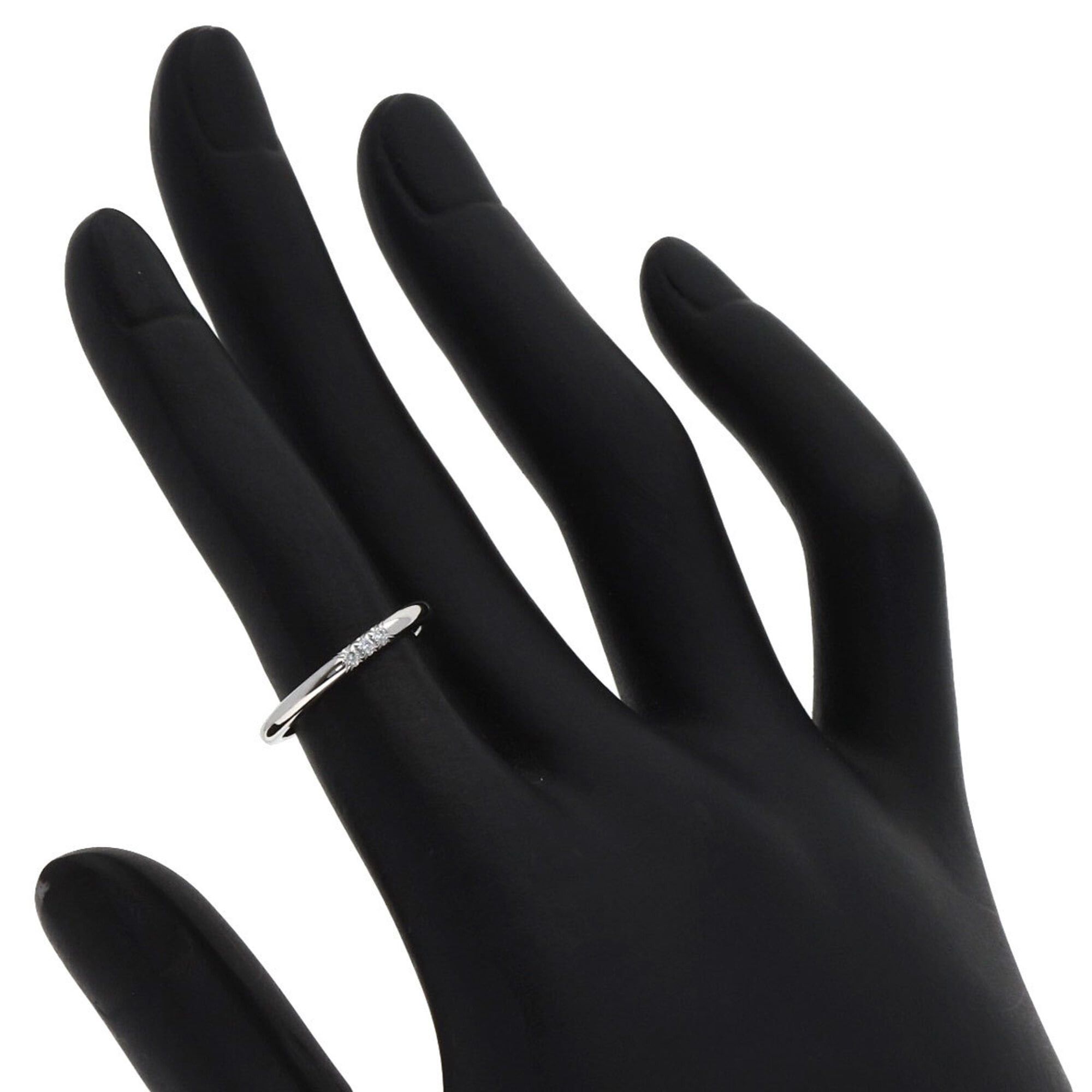 Tiffany & Co. Tiffany & Co. Wedding 3-Diamond Ring, Platinum PT950, Women's. Size ONE SIZE - 6 Thumbnail
