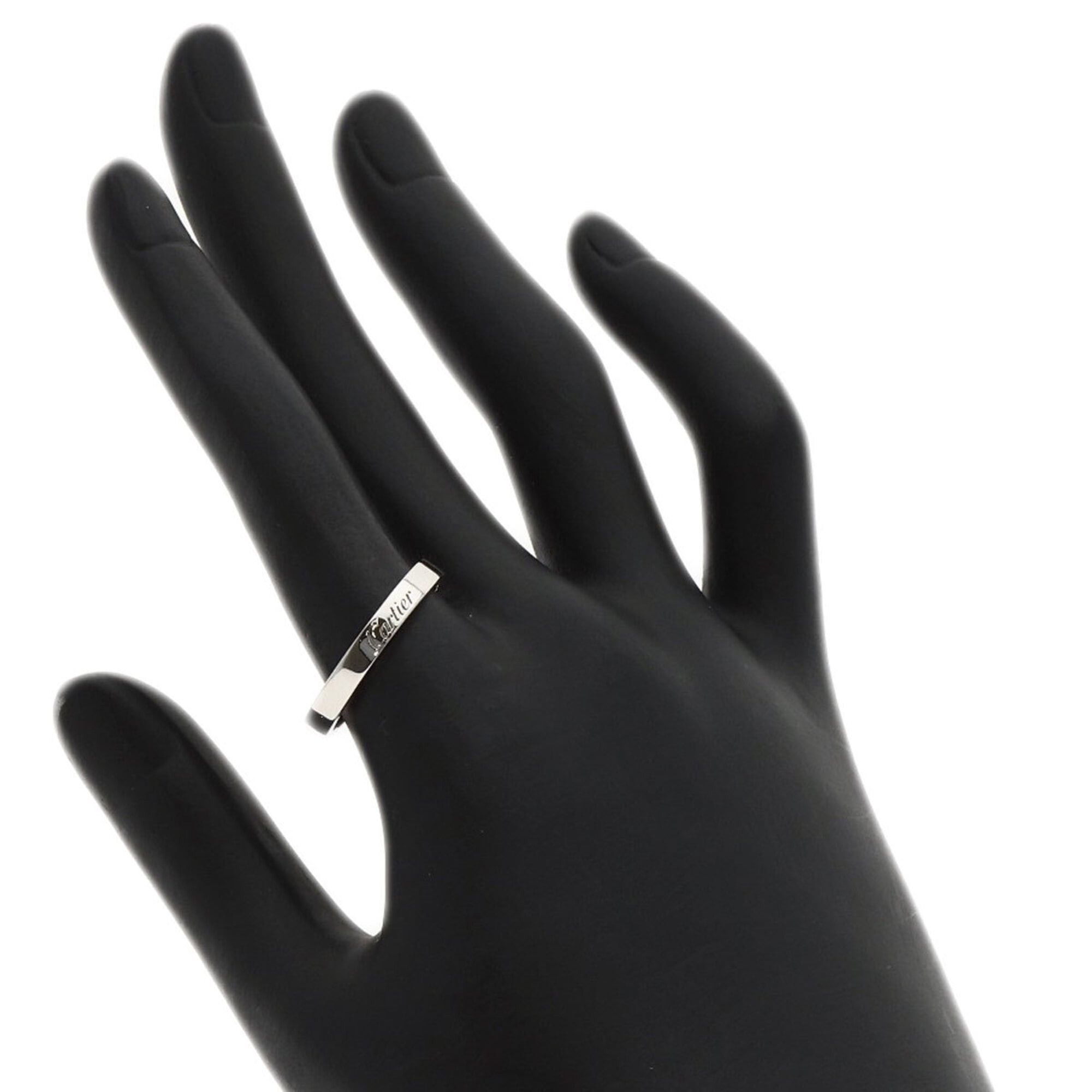 Cartier Cartier C de #57 Ring, Platinum PT950, Women's, CARTIER Size ONE SIZE - 5 Thumbnail