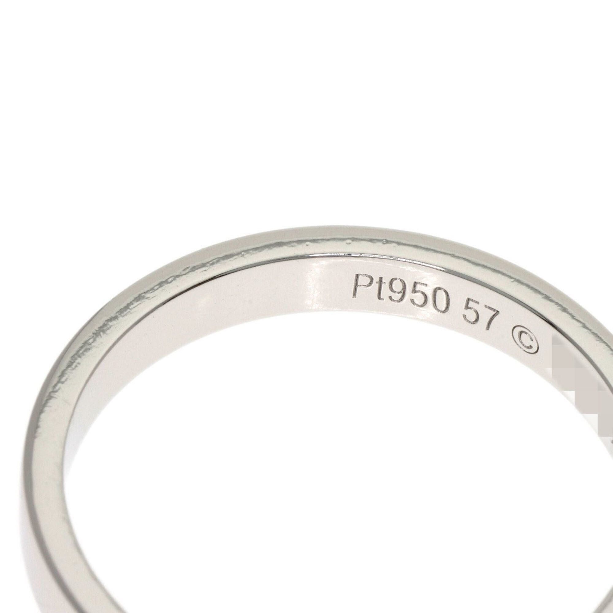 Cartier Cartier C de #57 Ring, Platinum PT950, Women's, CARTIER Size ONE SIZE - 7 Thumbnail