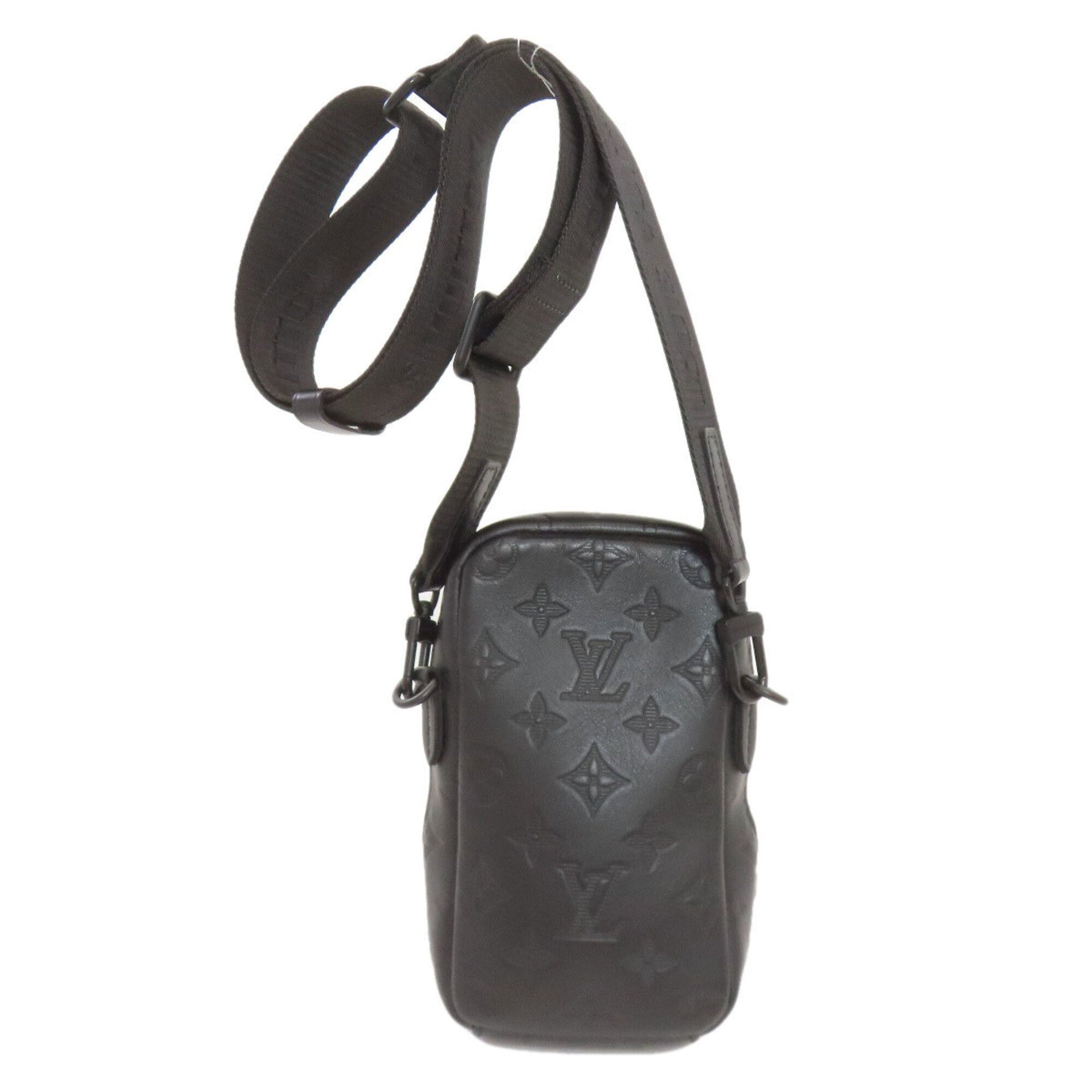 Louis Vuitton Louis Vuitton M81313 Double Phone Pouch Shoulder Bag Monogram Shadow Women's LOUIS VUITTON Size ONE SIZE - 2 Thumbnail