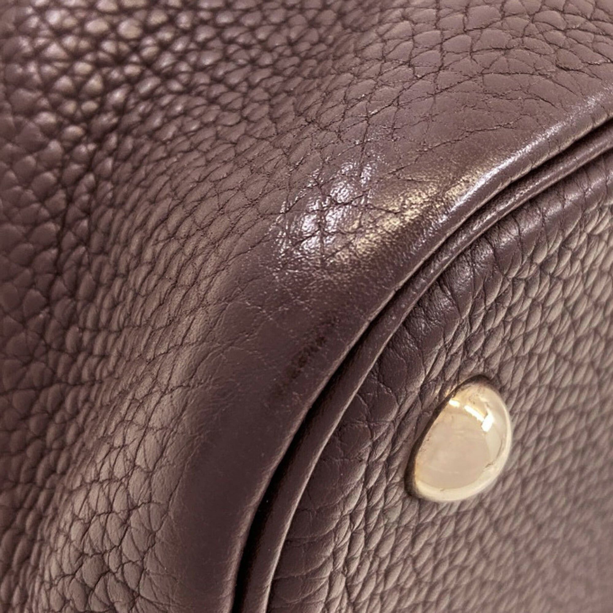 Hermes Hermes Bolide 31 Silver Hardware Handbag, Taurillon Leather, Women's HERMES Size ONE SIZE - 22 Thumbnail