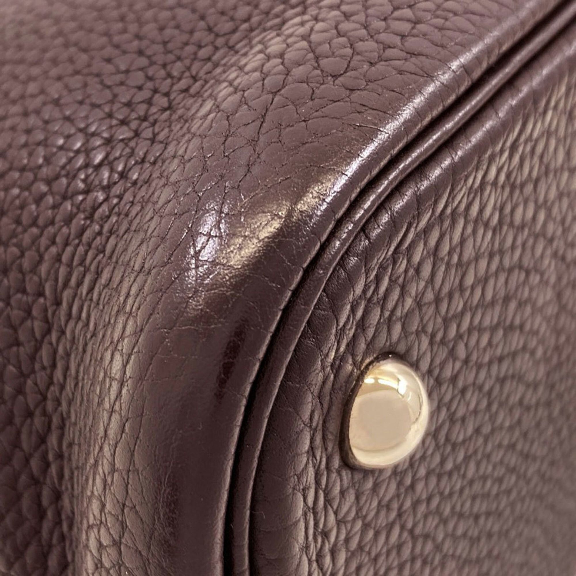 Hermes Hermes Bolide 31 Silver Hardware Handbag, Taurillon Leather, Women's HERMES Size ONE SIZE - 24 Thumbnail