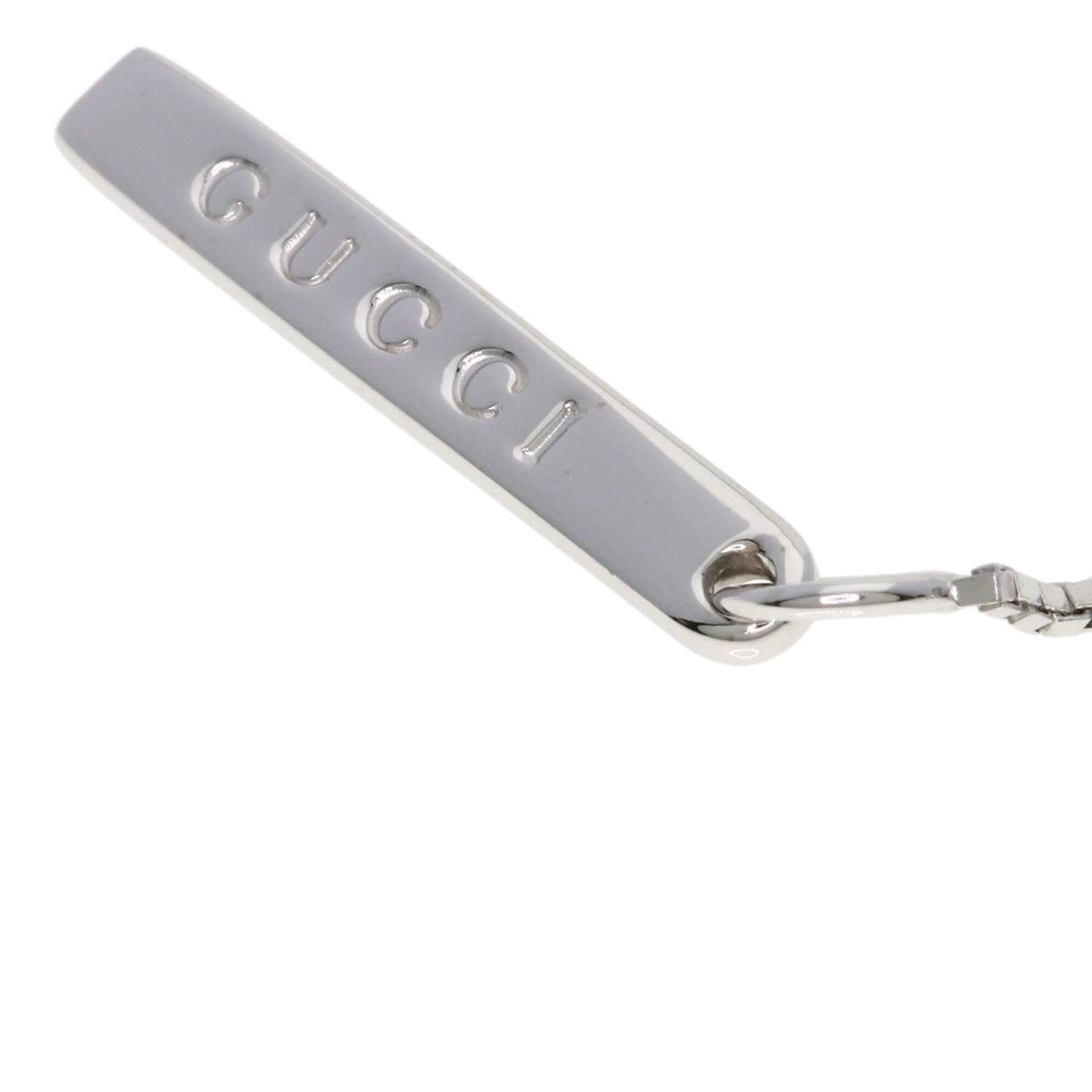 Gucci Gucci Lariat Necklace 18K White Gold Women's GUCCI Size ONE SIZE - 4 Thumbnail