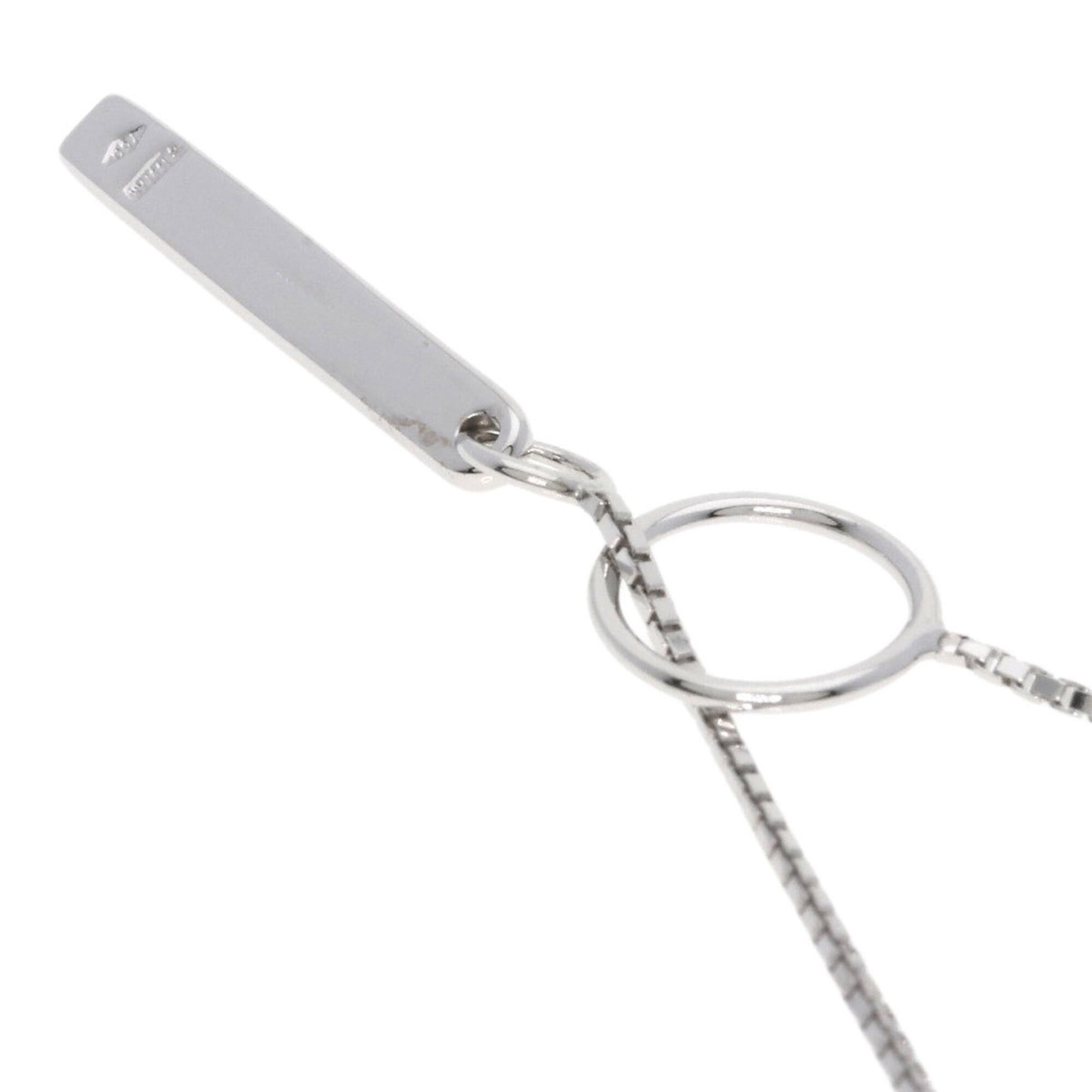 Gucci Gucci Lariat Necklace 18K White Gold Women's GUCCI Size ONE SIZE - 2 Thumbnail