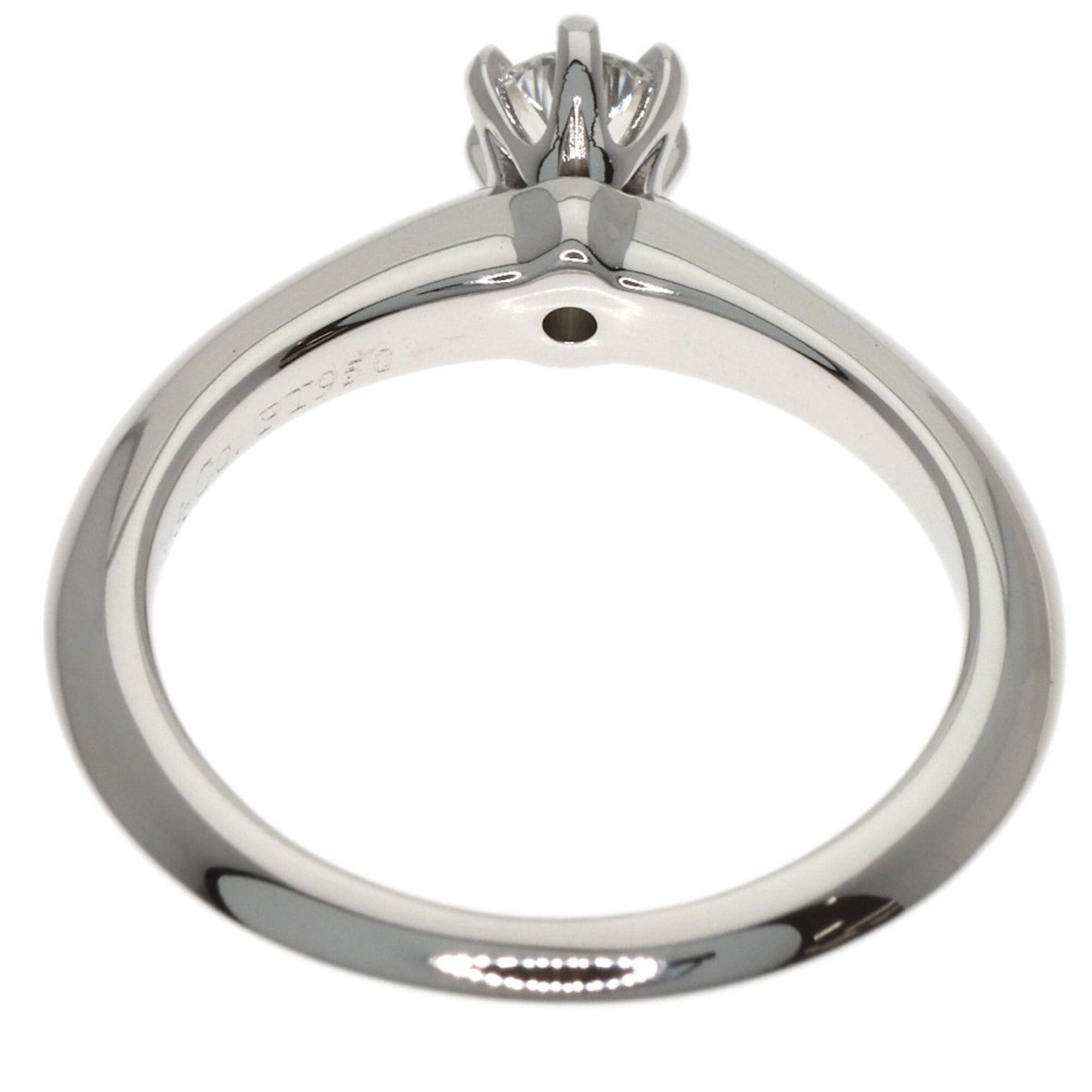 Tiffany & Co. Tiffany & Co. Solitaire Diamond Ring, Platinum PT950, Women's. Size ONE SIZE - 4 Thumbnail
