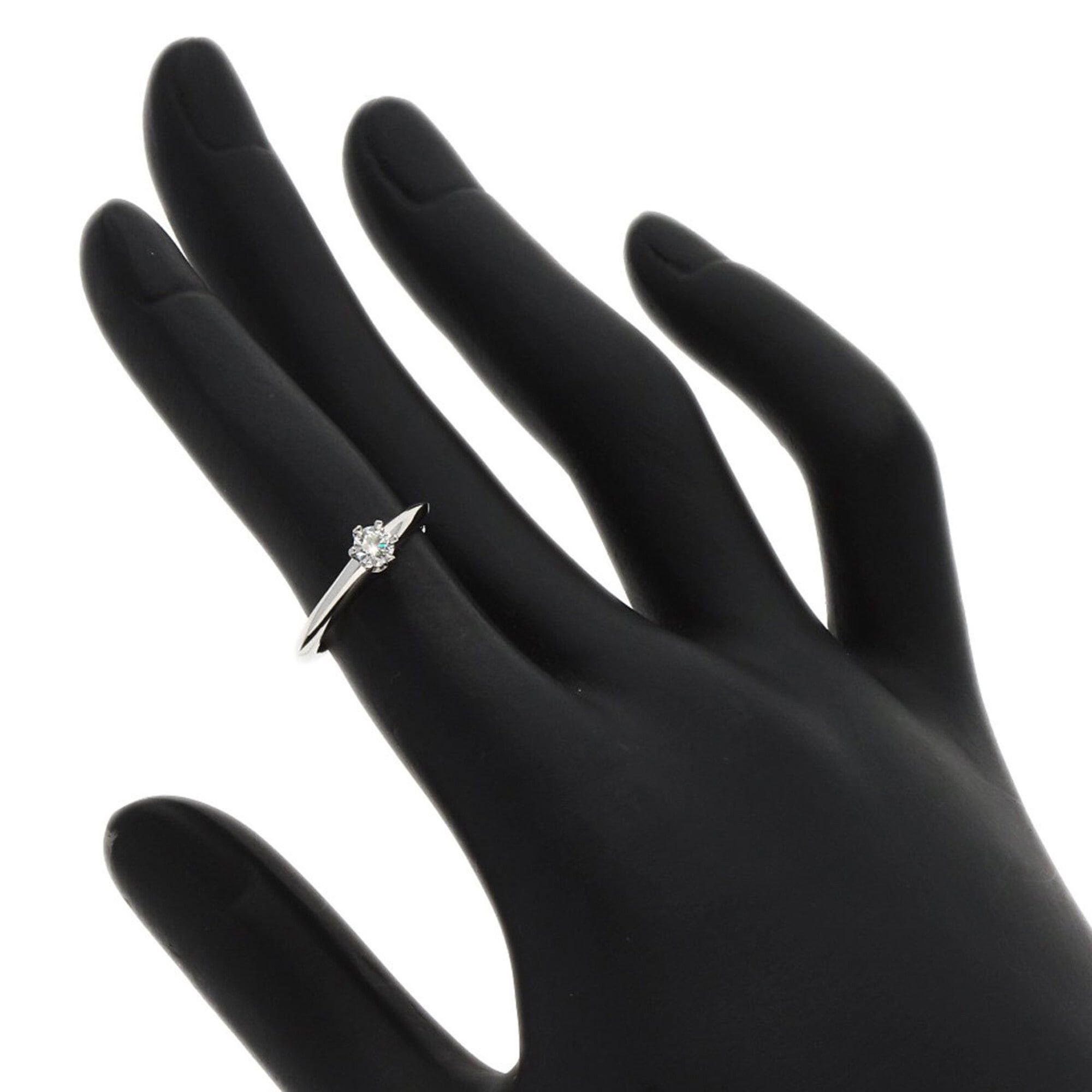 Tiffany & Co. Tiffany & Co. Solitaire Diamond Ring, Platinum PT950, Women's. Size ONE SIZE - 7 Thumbnail
