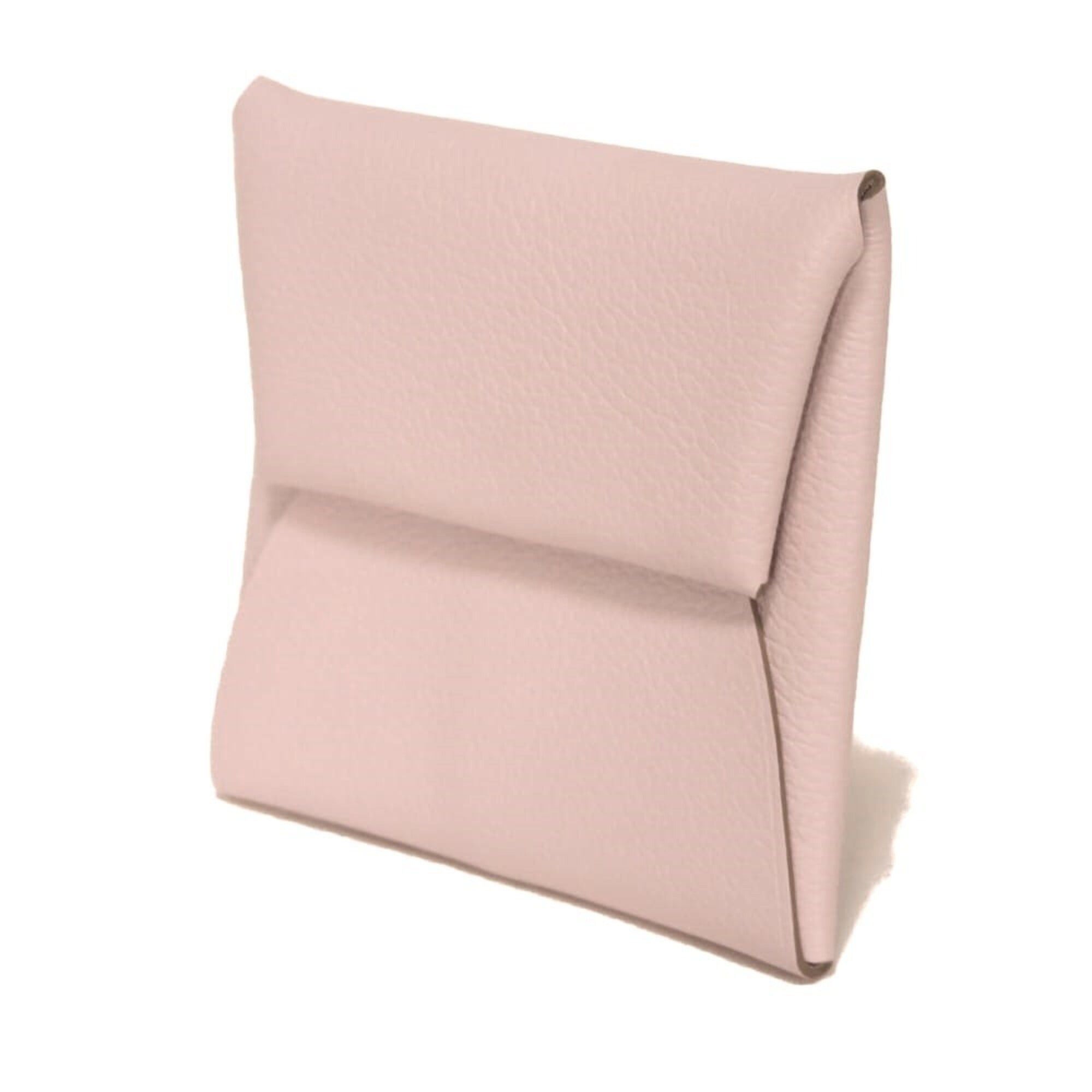 Hermes Hermes Bastia Evercolor Coin Case, Pastel Pink, Snap Button, Silver, Mauve Pale, B Stamp, Women's Wallet Size ONE SIZE - 2 Thumbnail
