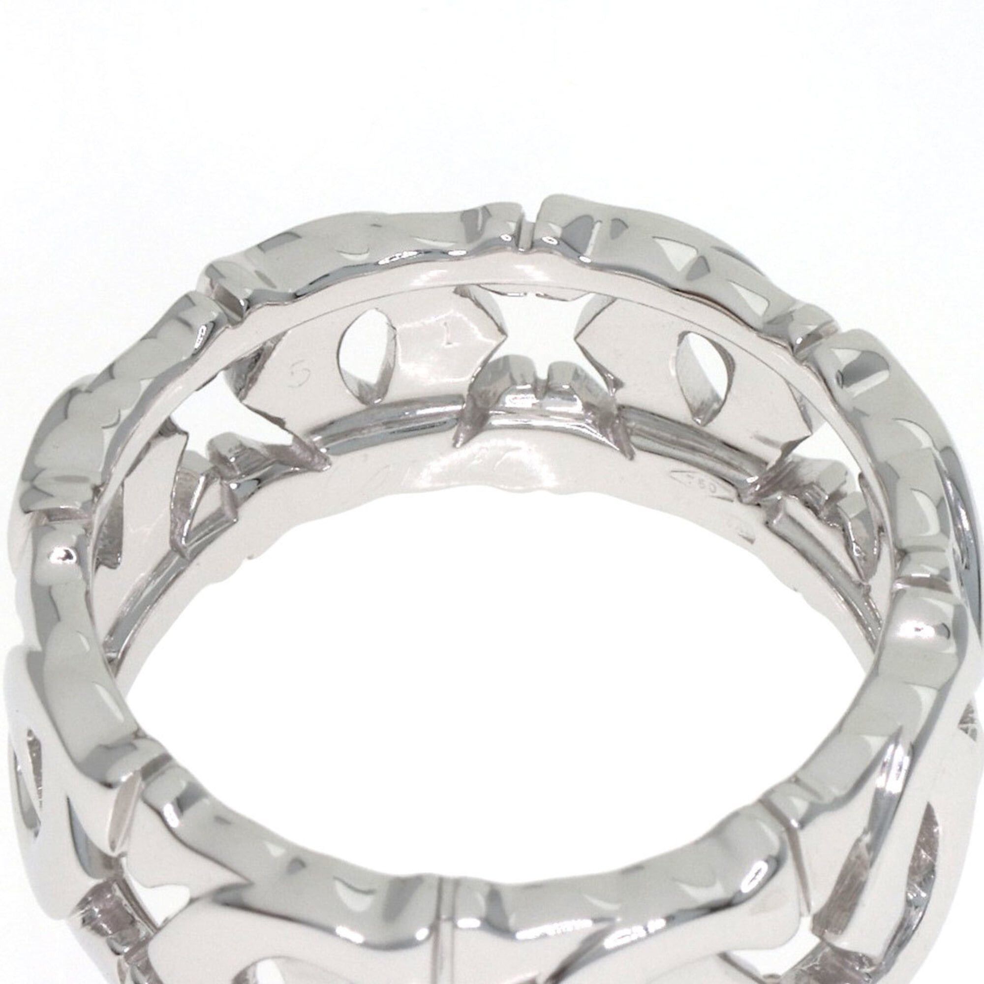 Cartier Cartier Entrelacés Small #51 Ring, 18K White Gold, Women's, CARTIER Size ONE SIZE - 4 Thumbnail