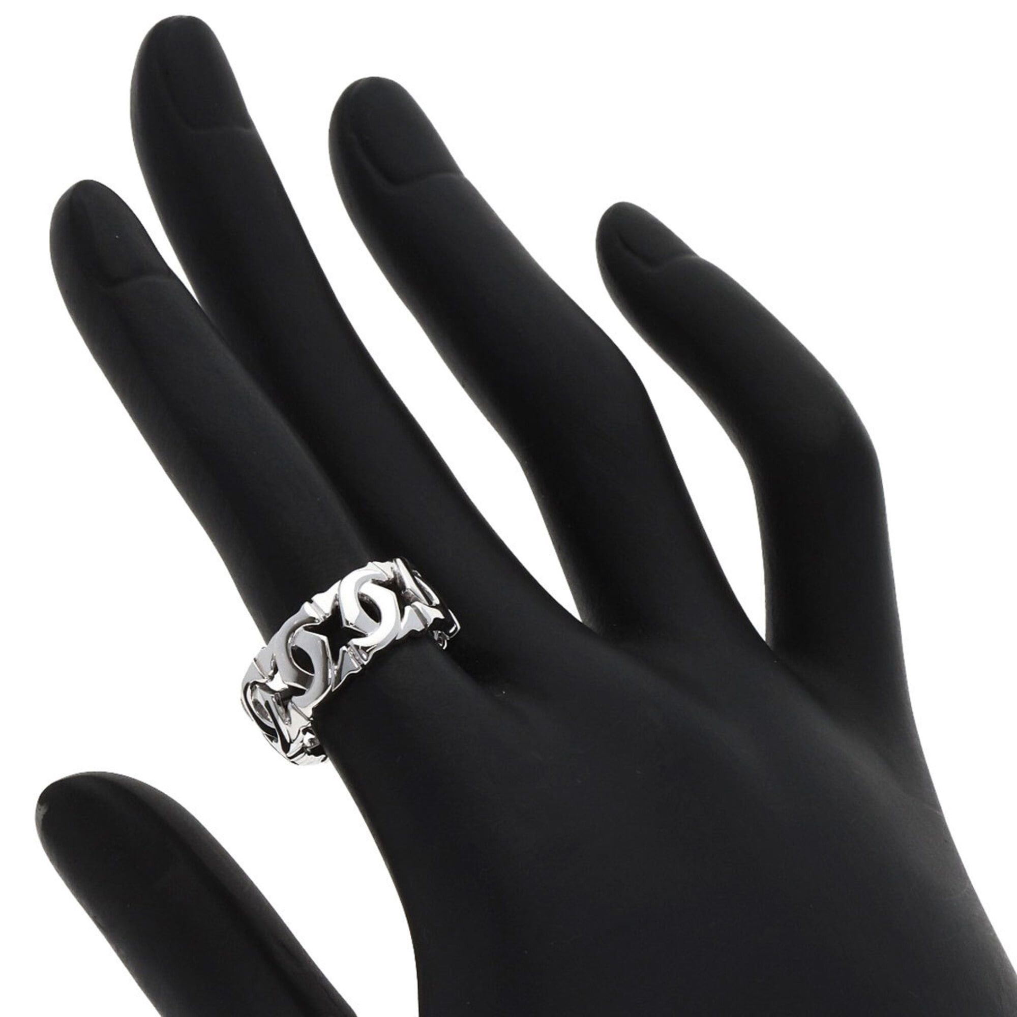 Cartier Cartier Entrelacés Small #51 Ring, 18K White Gold, Women's, CARTIER Size ONE SIZE - 7 Thumbnail