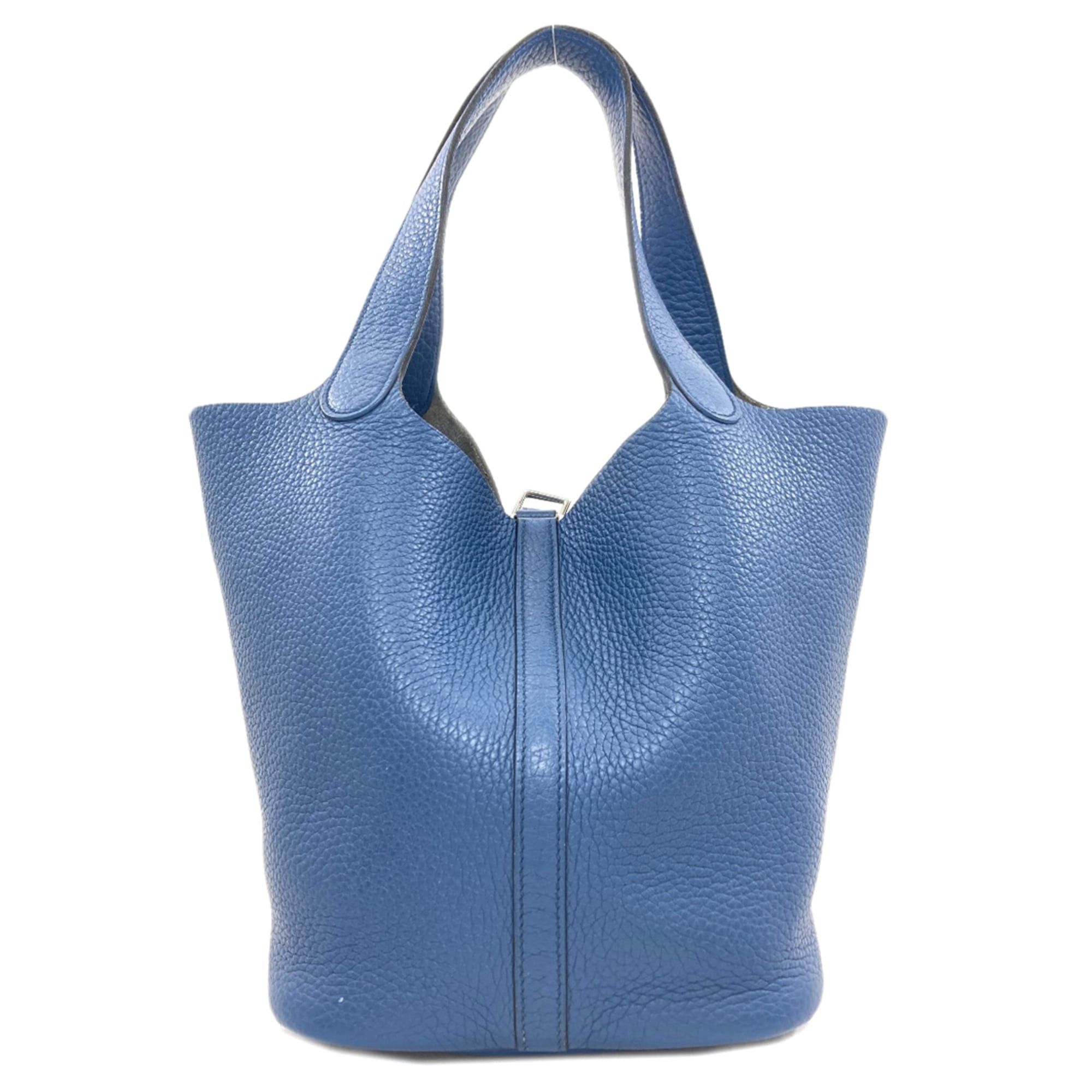 Hermes Hermes Picotin Lock MM Silver Hardware Handbag, Taurillon Leather, Women's HERMES Size ONE SIZE - 2 Thumbnail
