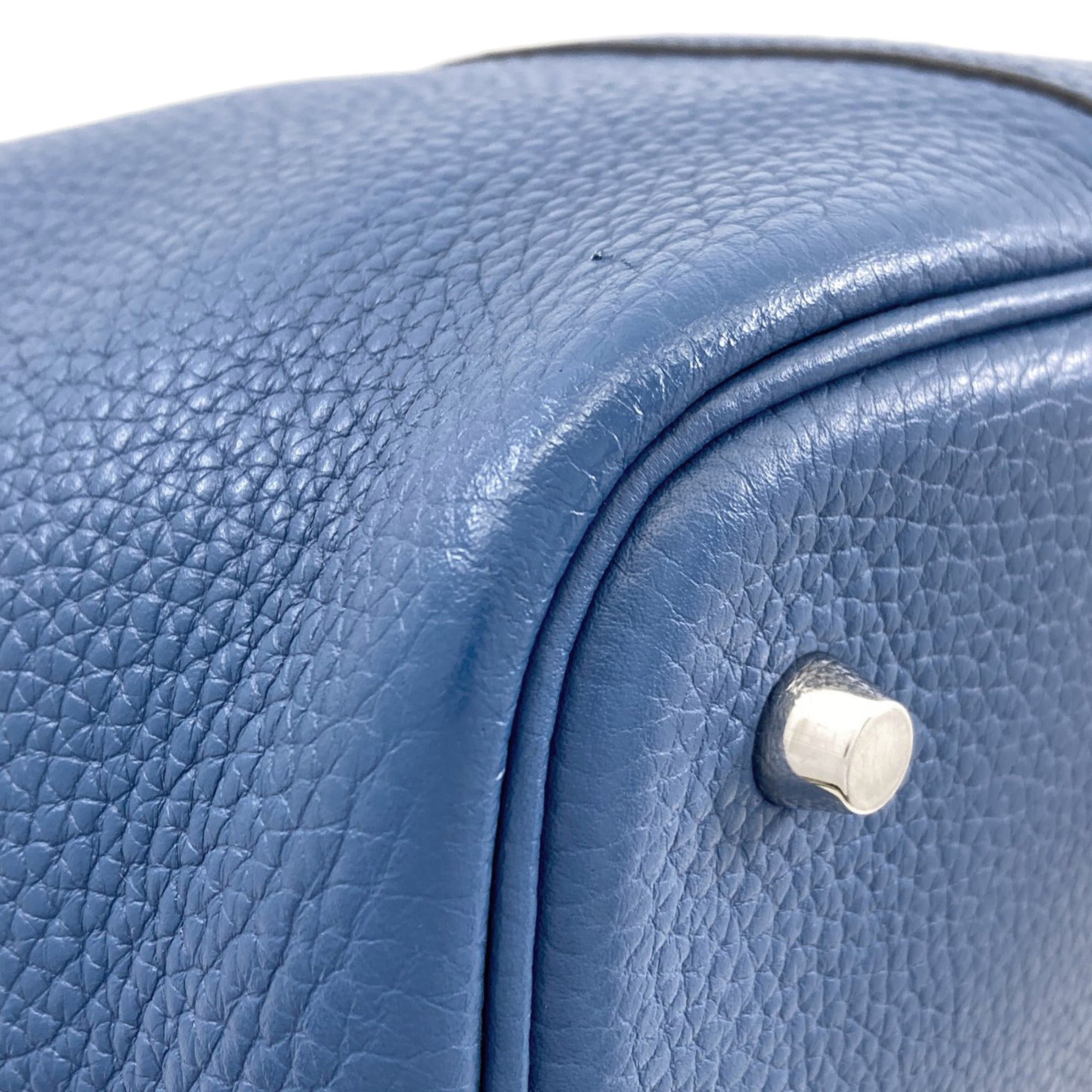 Hermes Hermes Picotin Lock MM Silver Hardware Handbag, Taurillon Leather, Women's HERMES Size ONE SIZE - 22 Thumbnail