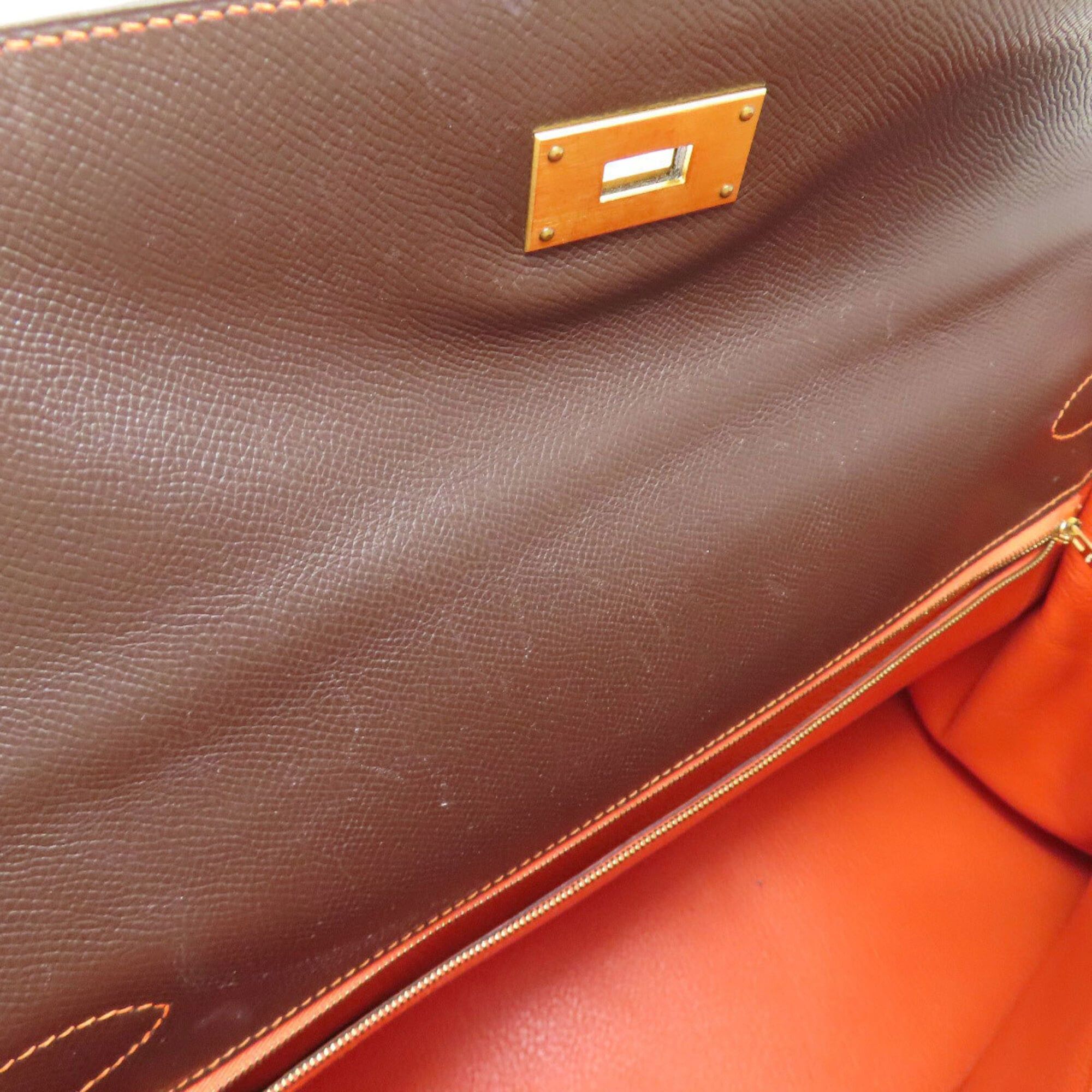Hermes Hermes Kelly 40 Special Order, Inside Stitching, Gold Hardware, Epsom Leather Handbag, Women's. Size ONE SIZE - 13 Thumbnail