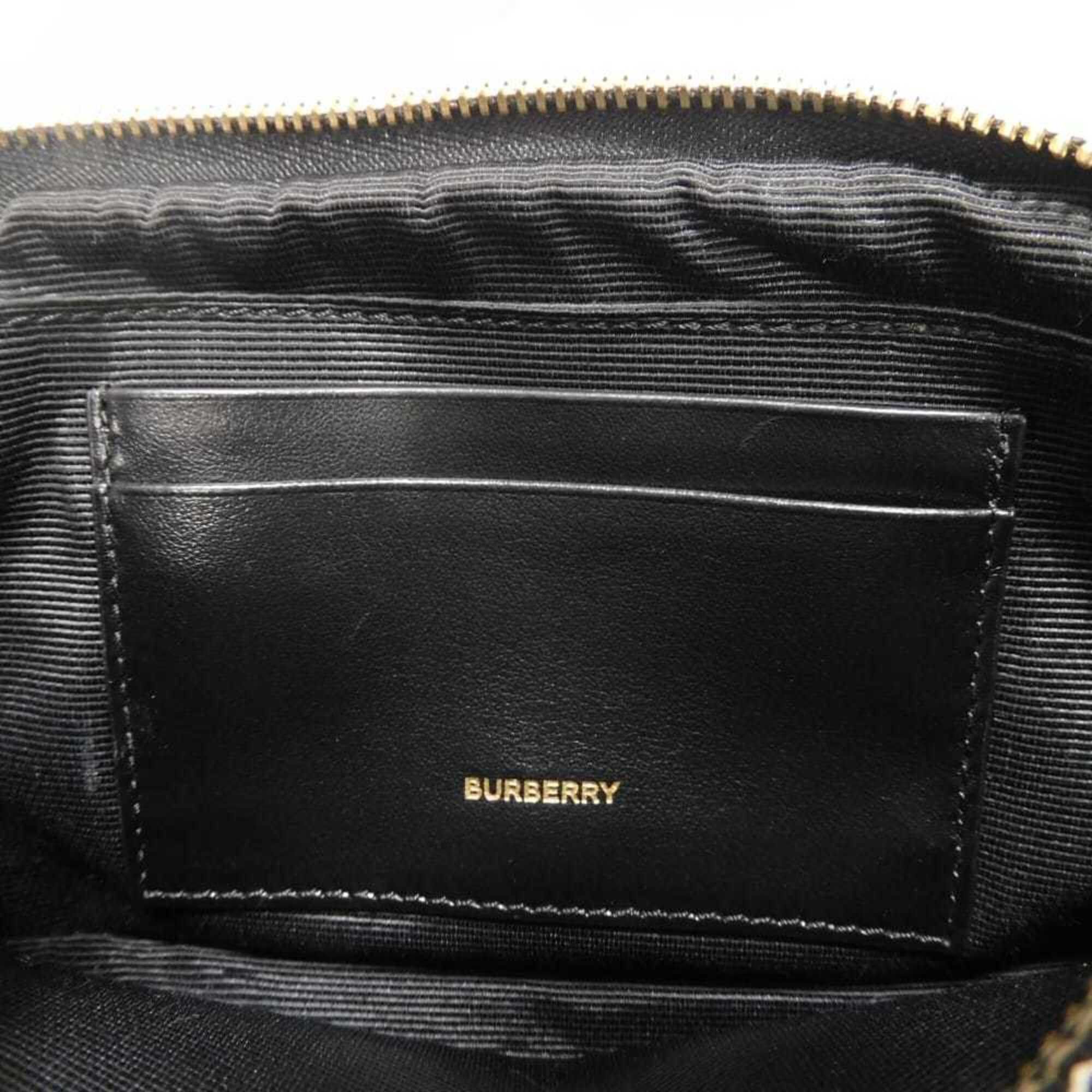 Burberry Burberry TB Monogram Mini Camera Bag, Brown Multicolor, 2-Way Belt E-Canvas, 8032774, Men's & Women's Size ONE SIZE - 9 Thumbnail