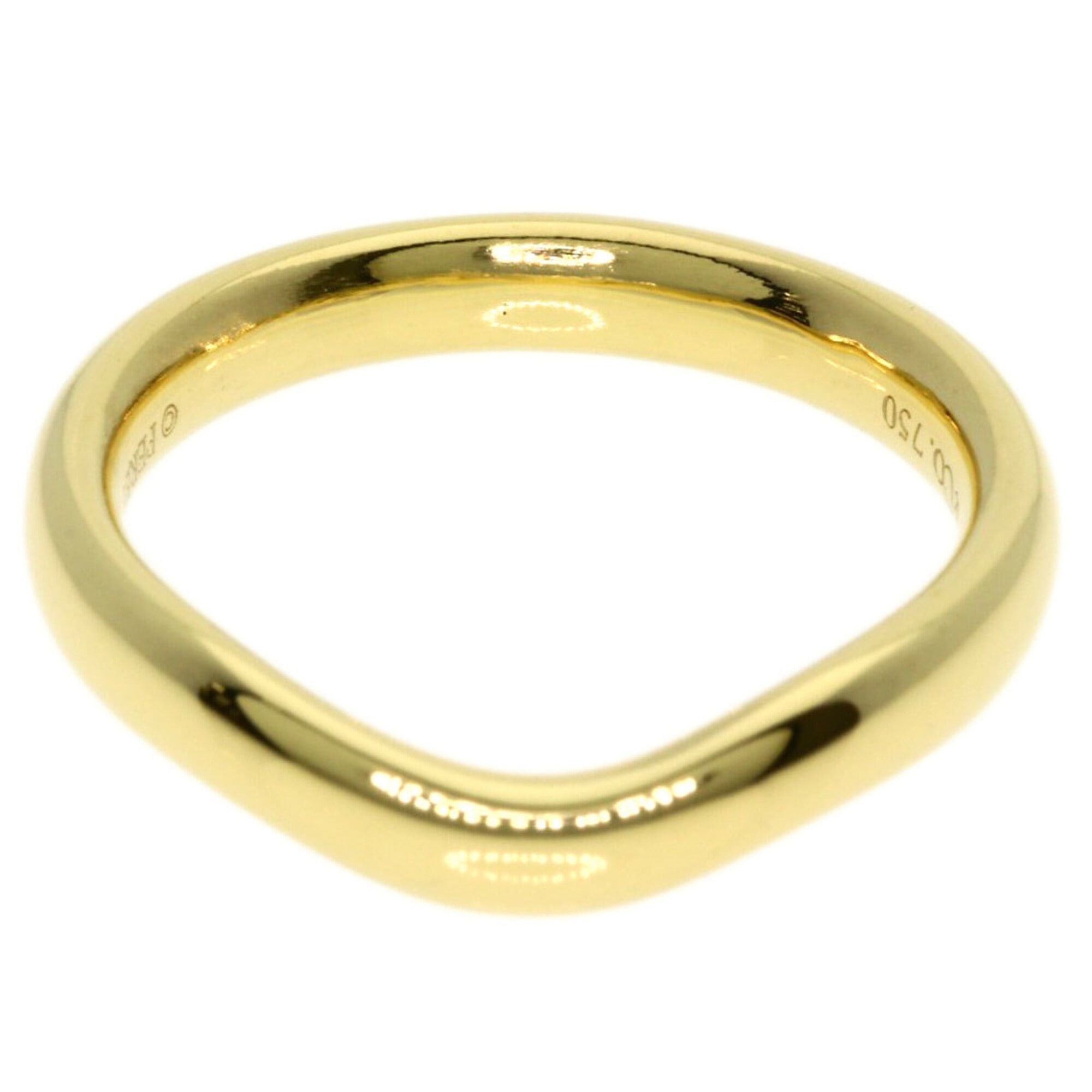 Tiffany & Co. Tiffany & Co. Curved Band Ring, 18K Yellow Gold, Women's. Size ONE SIZE - 11 Thumbnail